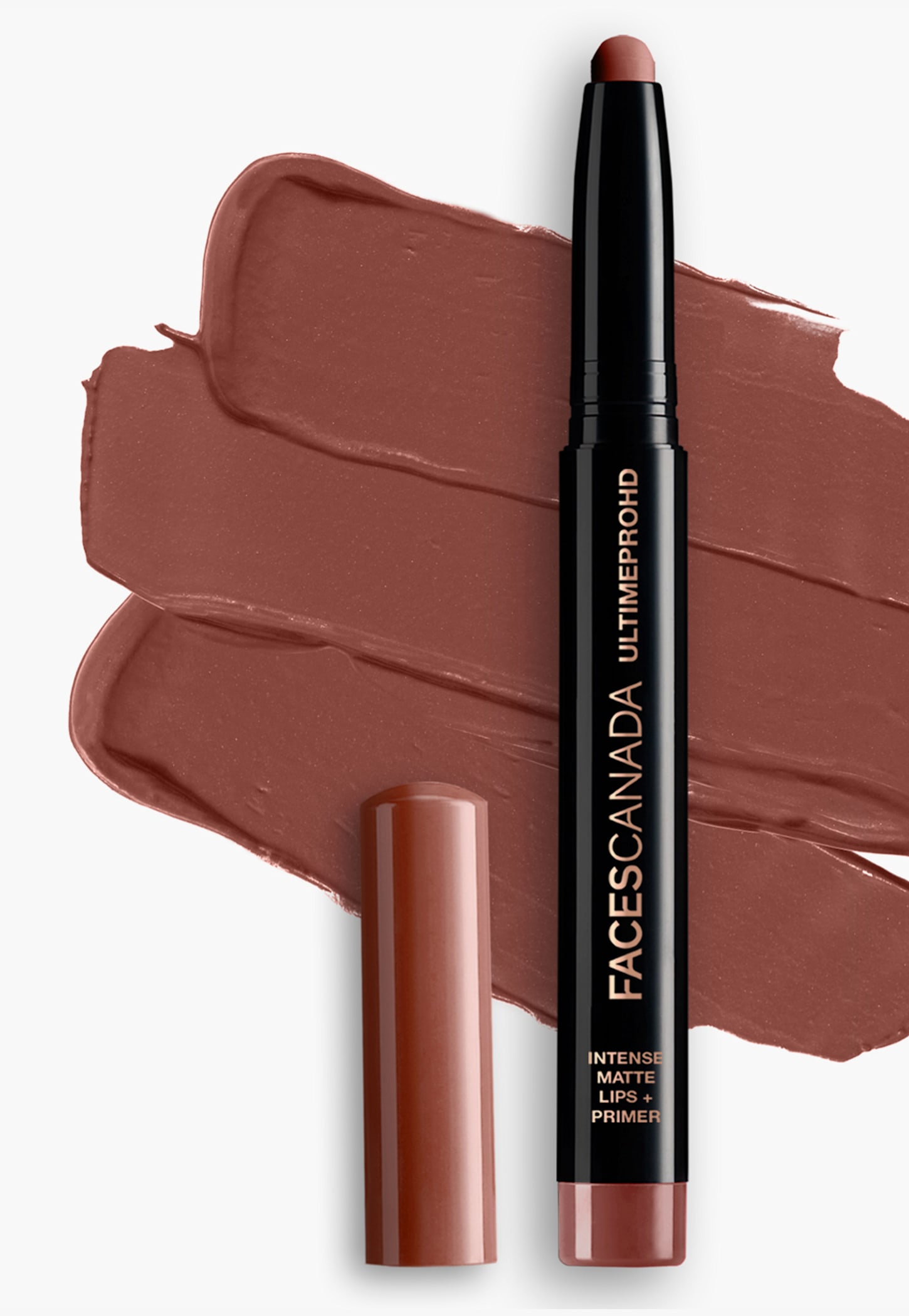 FACES CANADA Ultime Pro HD Intense Matte Lips + Primer - Caramel N03 - 1.4g-image-0
