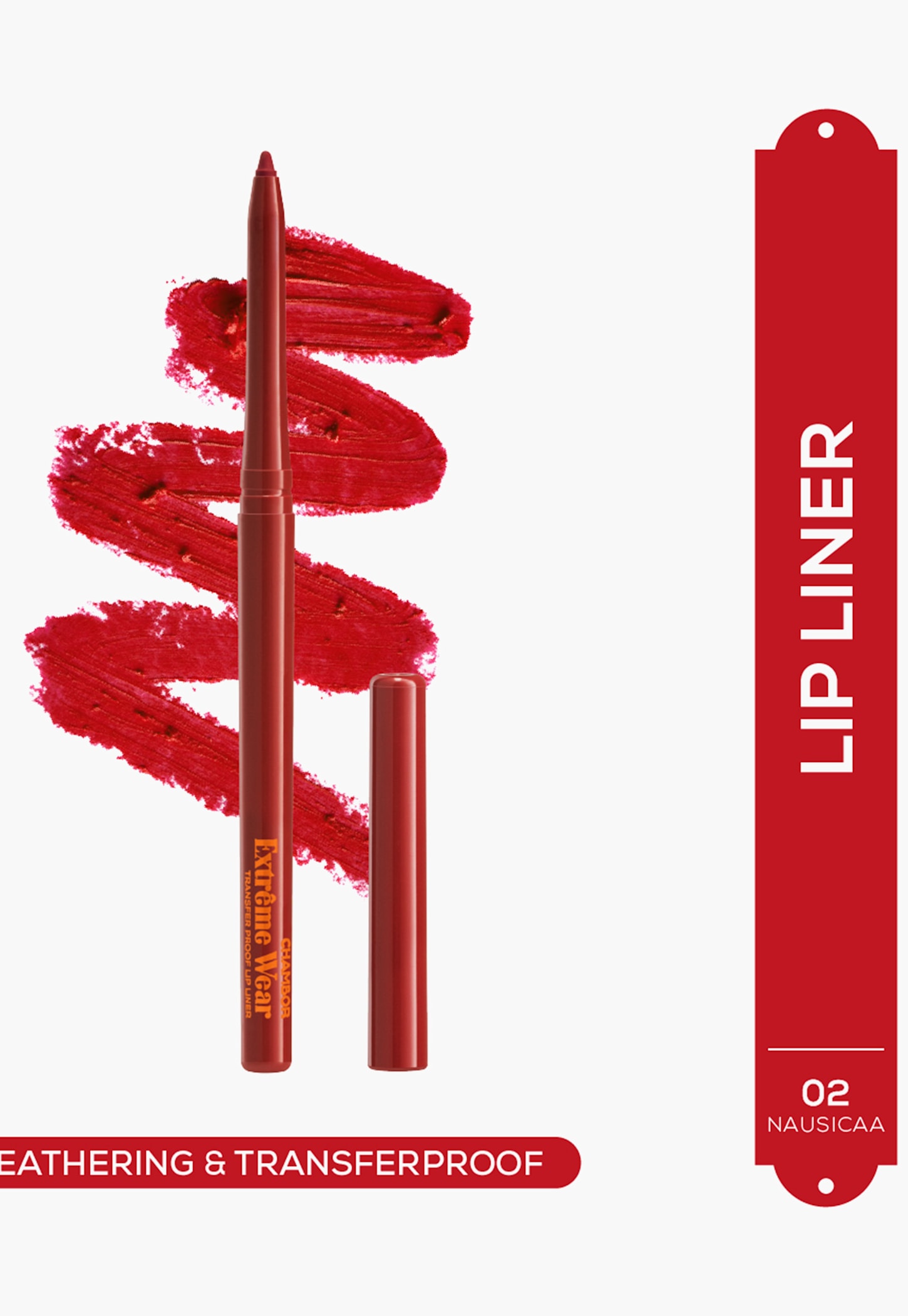 CHAMBOR Extreme Wear Transfer Proof Lip Liner - Nausicaa - 0.35g-picture-47
