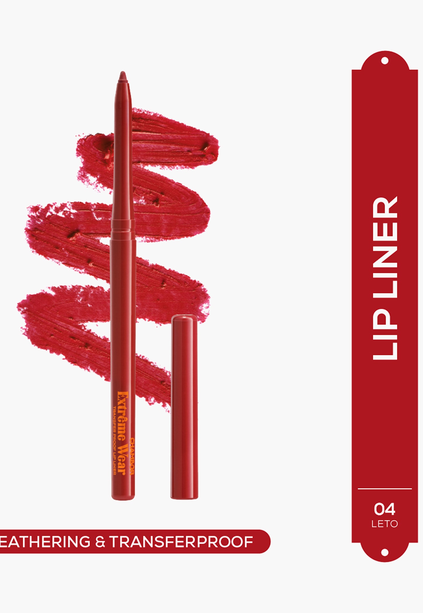 CHAMBOR Extreme Wear Transfer Proof Lip Liner - Leto - 0.35g-image-25
