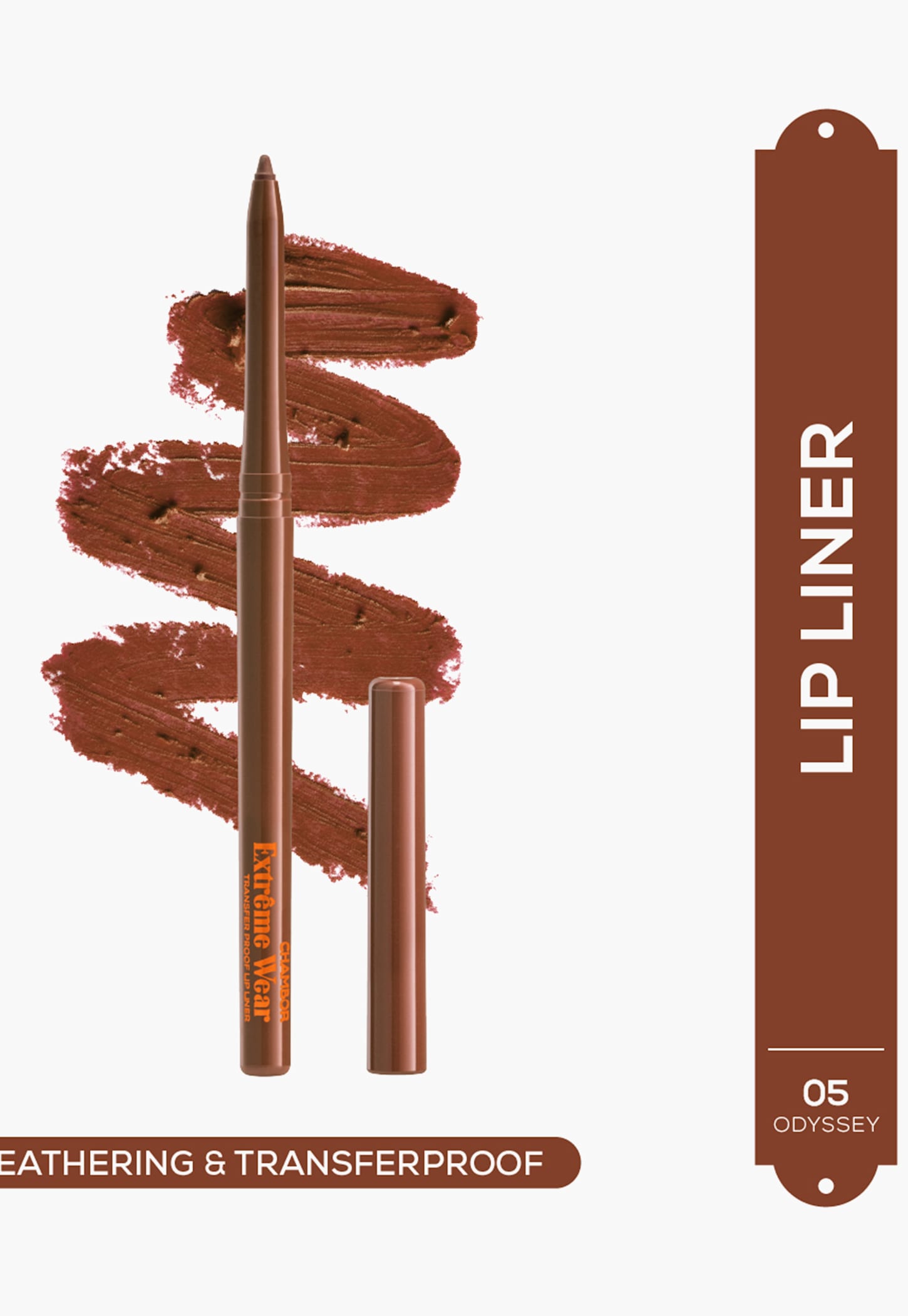 CHAMBOR Extreme Wear Transfer Proof Lip Liner - Odyssey - 0.35g-picture-40