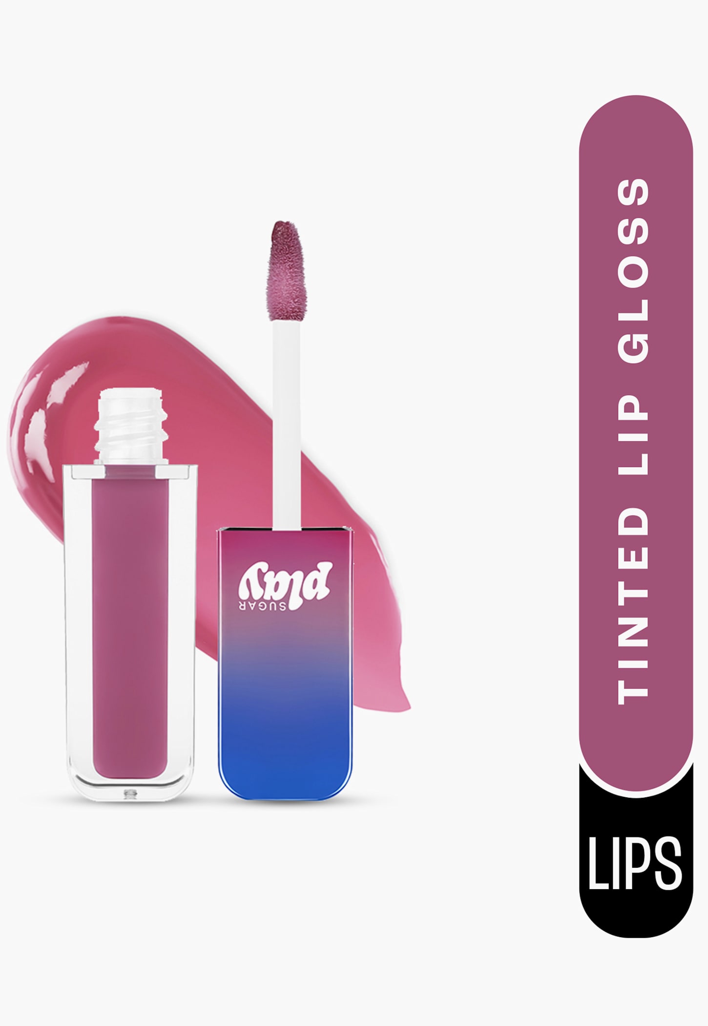 SUGAR Play Power Tinted Lip Gloss - 02 Woke Peach Pink - 2ml-image-44