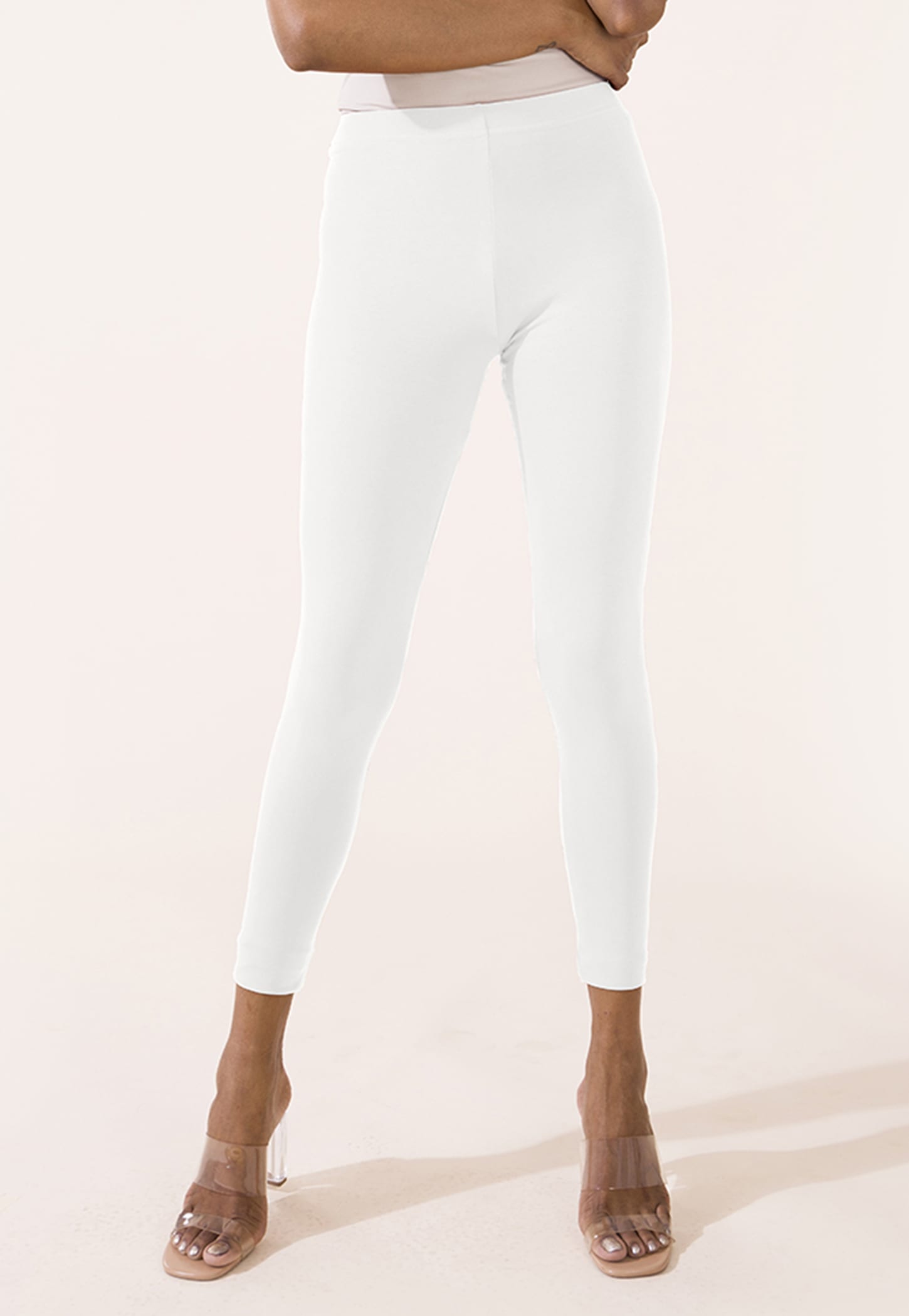 GO COLORS Women Solid Leggings-picture-44