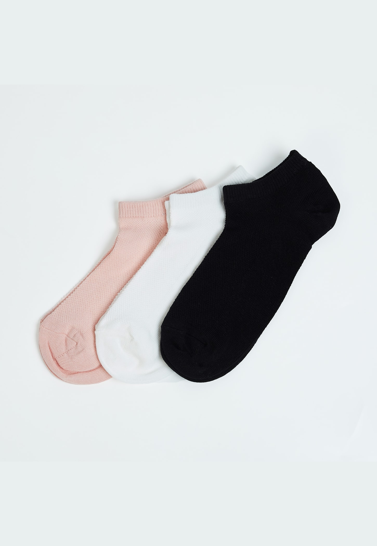 GINGER Women Solid Ankle Length Socks - Pack of 3-picture-14