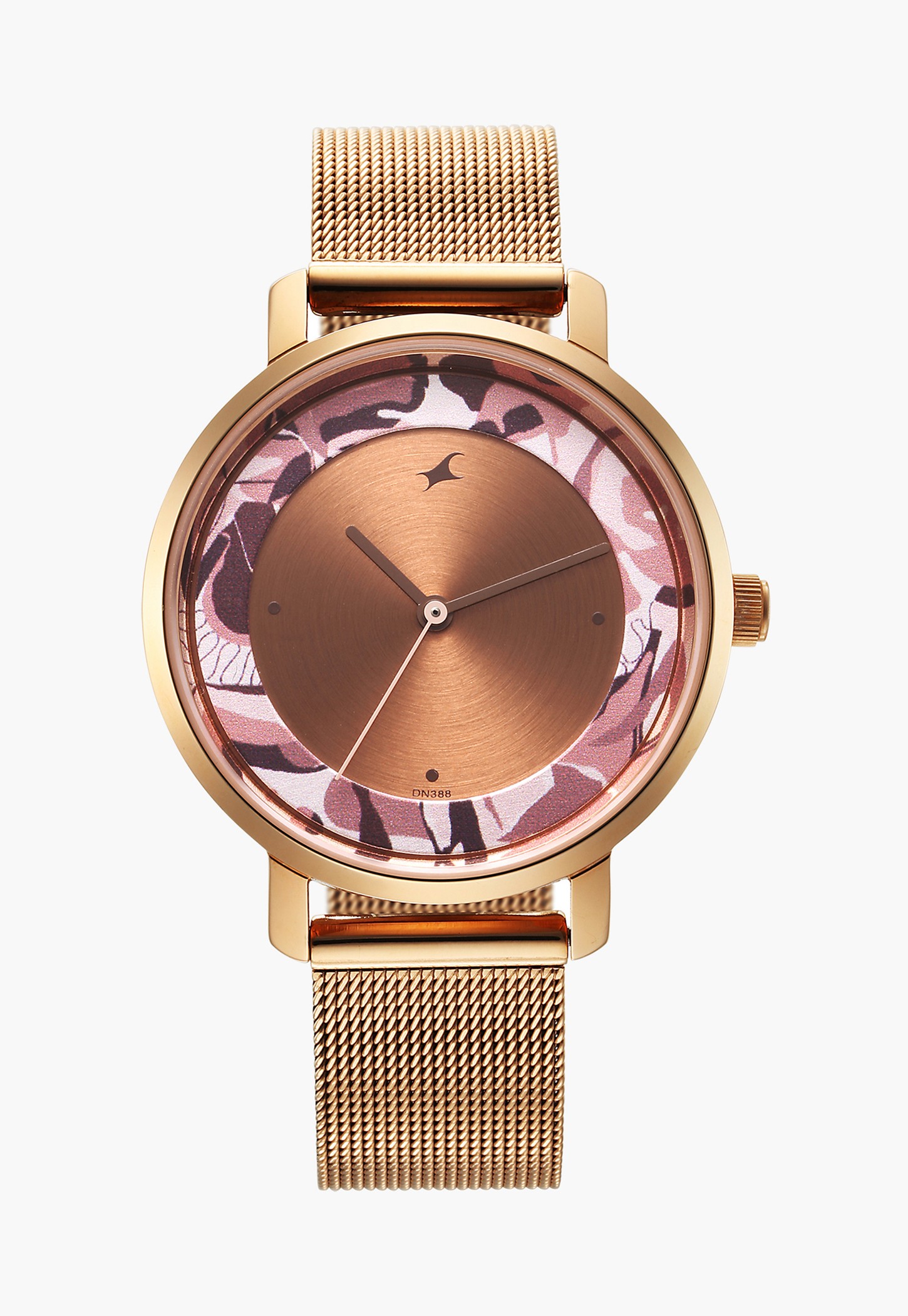 FASTRACK Urban Camo Women Analog Watch with Metal Strap - NS6287WM01-image-3