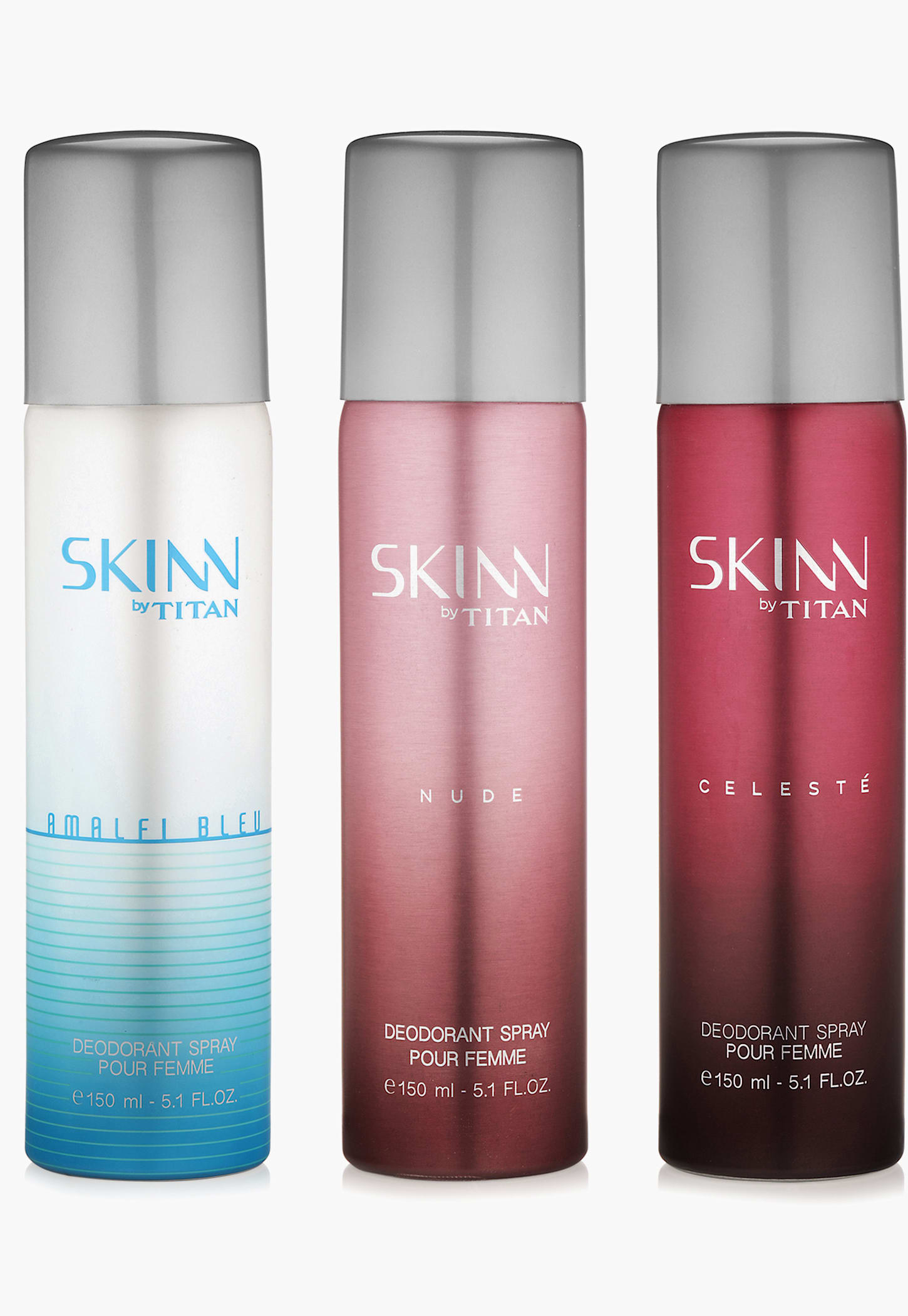 SKINN Premium Deodorant Sprays - Pack of 3-image-2