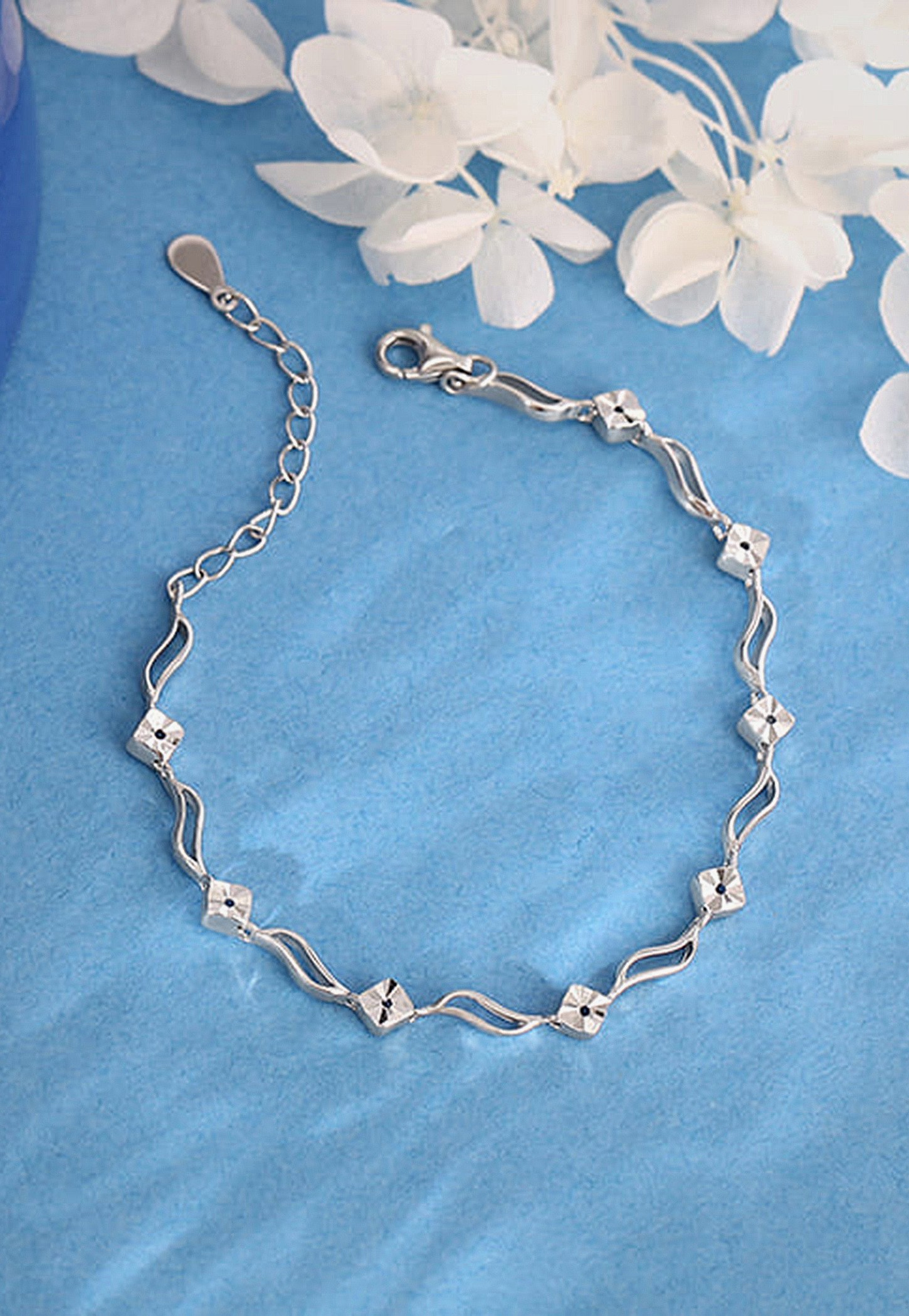 GIVA Sterling Silver Flamboyant Bracelet-picture-12