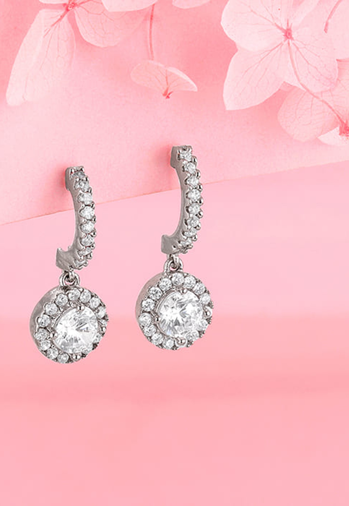 GIVA Sterling Silver Drizzle Drop Earrings-image-28
