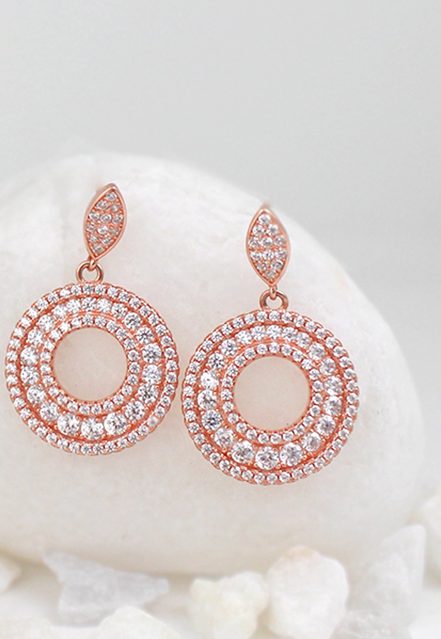 GIVA Sterling Silver Classic Drop Earrings-image-31