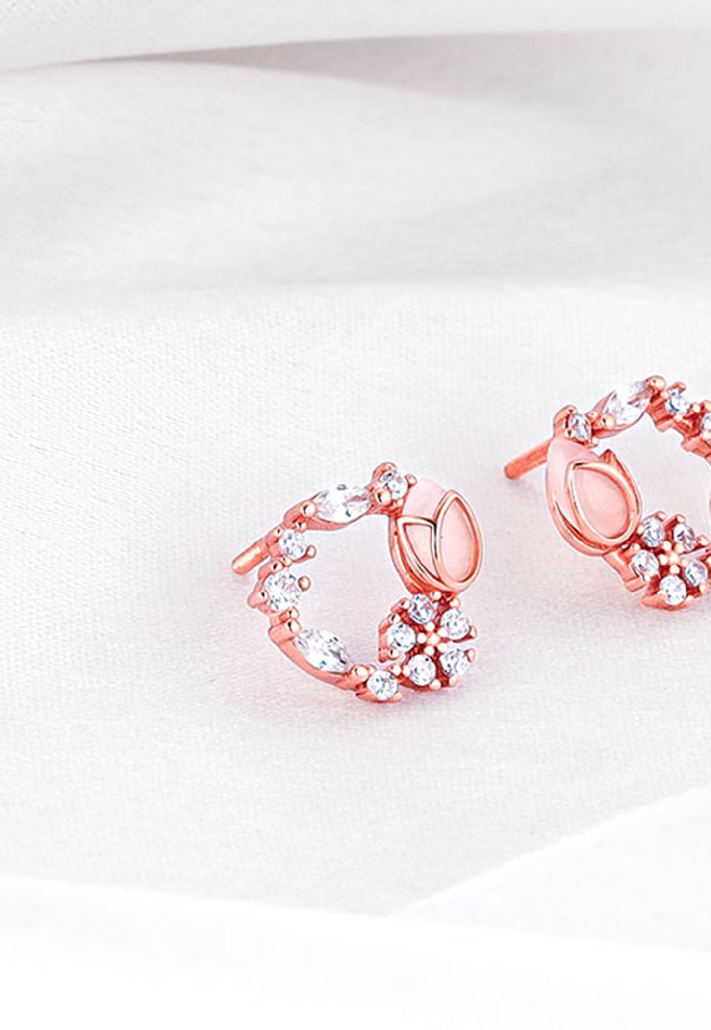 GIVA Sterling Silver Wreath Studs-image-22