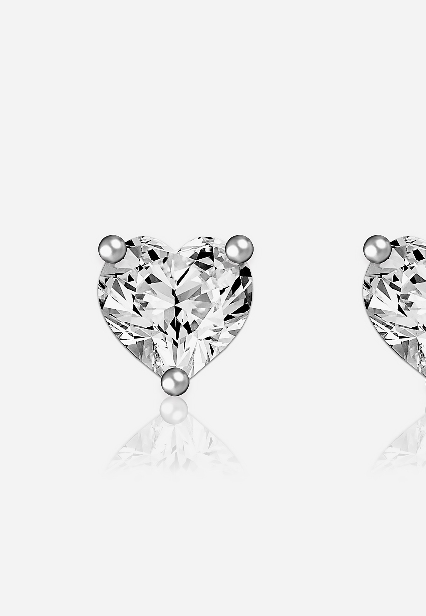 GIVA Sterling Silver Heart Stud Earrings-image-39