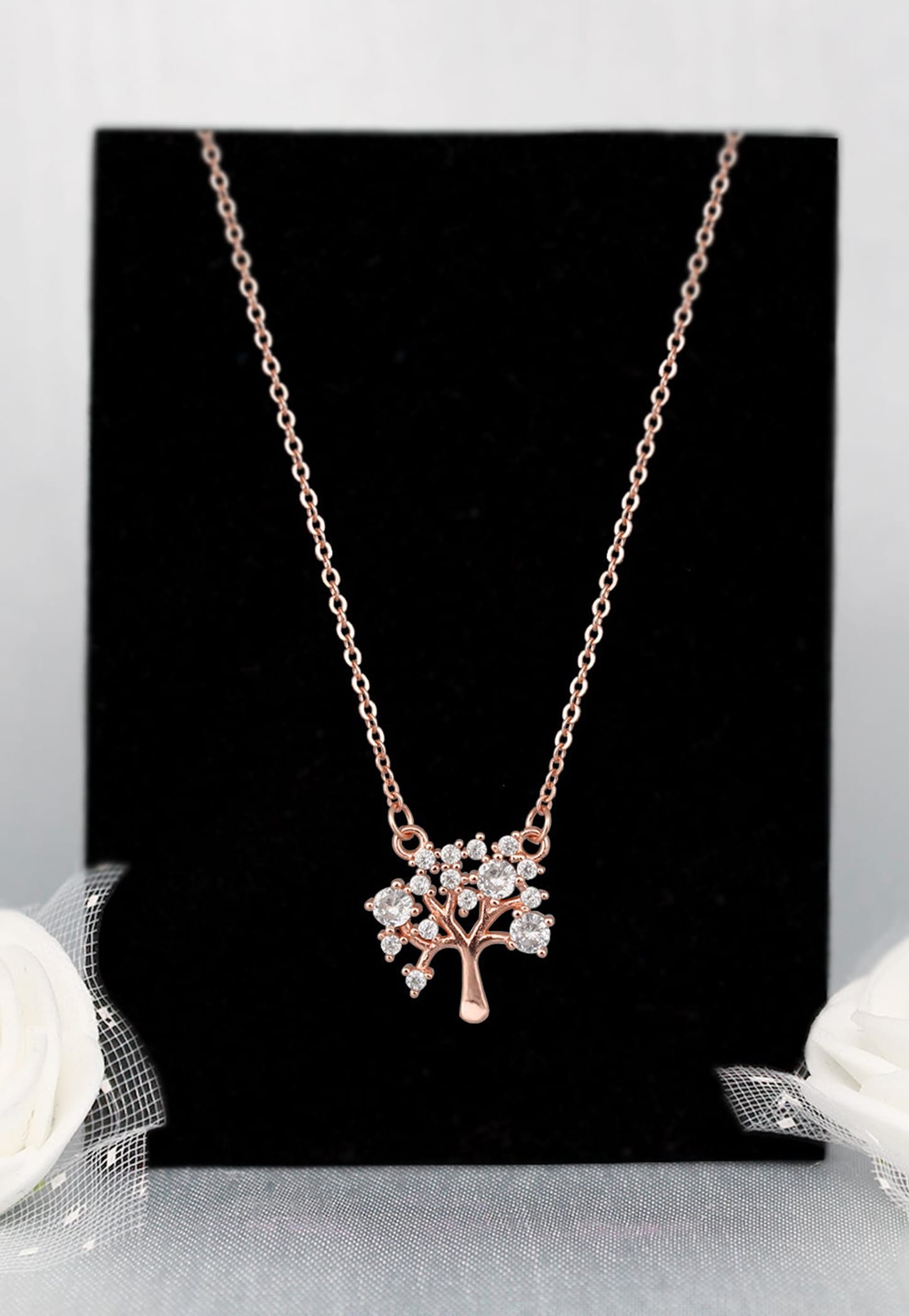 GIVA Sterling Silver Tree of Life Chain with Pendant-picture-23