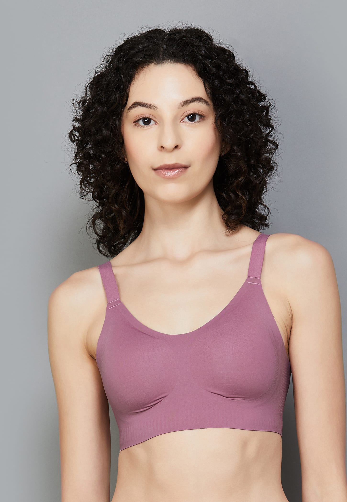 AMANTE Padded Non-Wired Seamless Bra-image-32