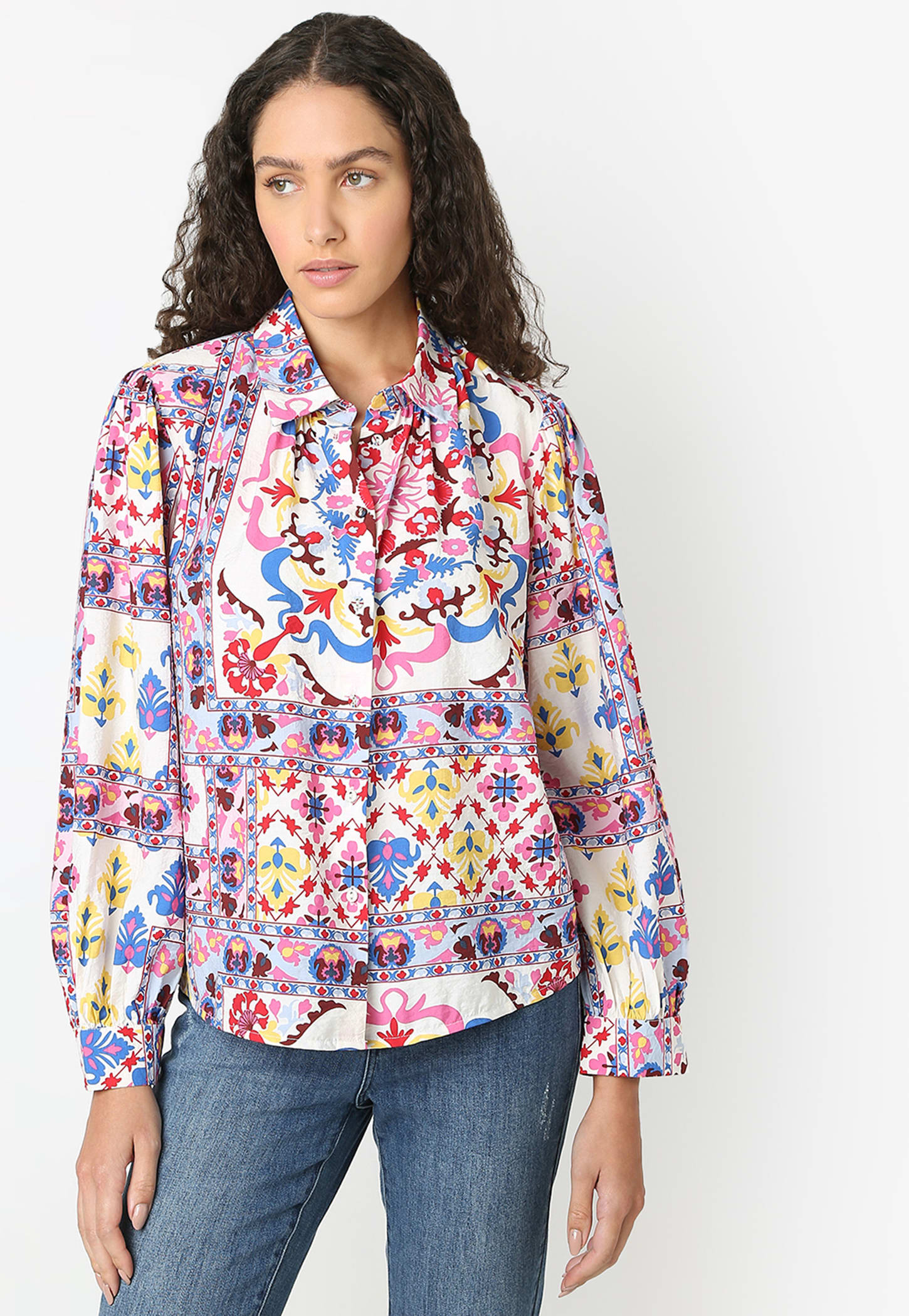 VERO MODA Women Printed Casual Shirt-picture-13