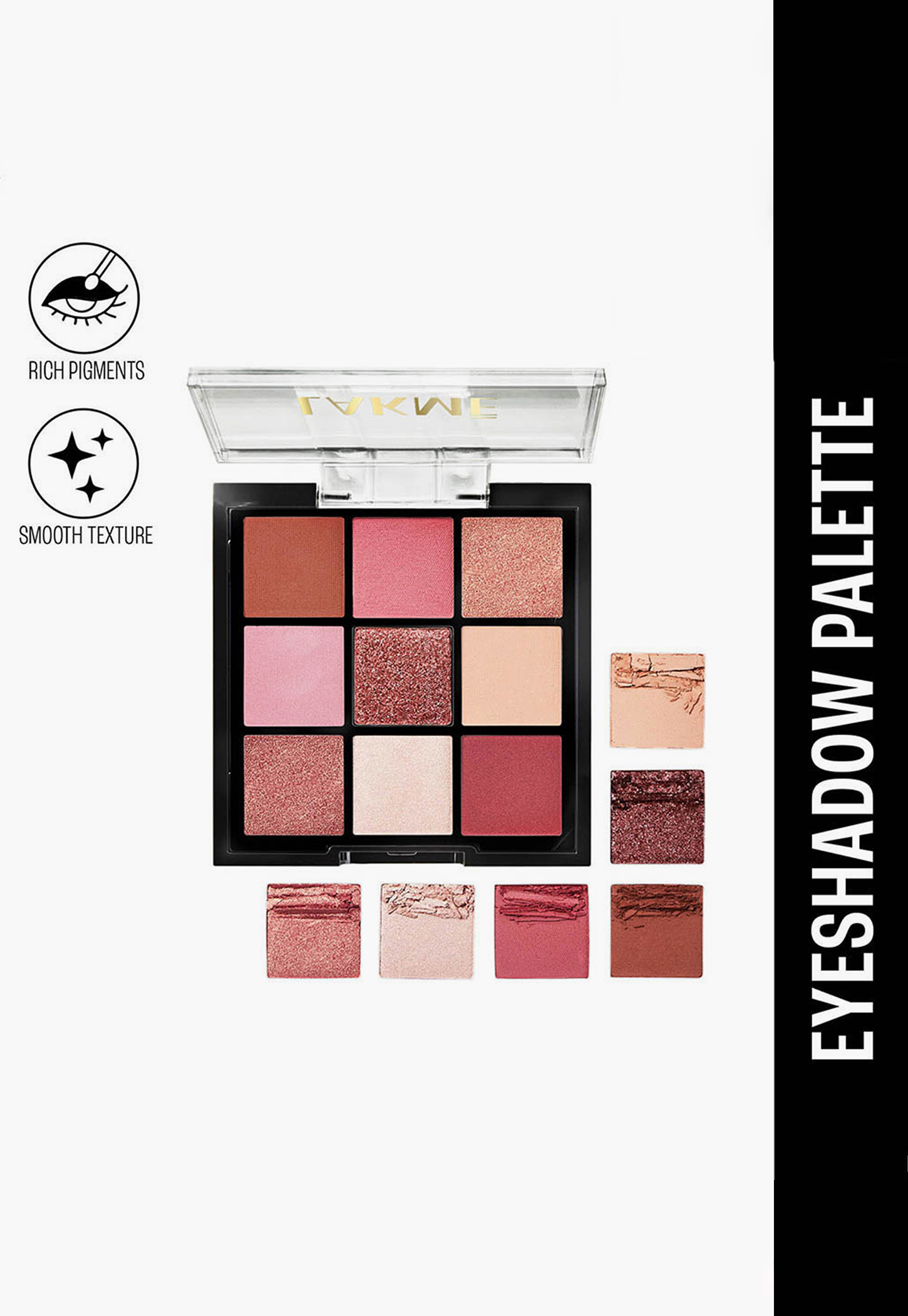 LAKME Ultimate Glam Eyeshadow - Blush Bloom - 11.7g-image-5