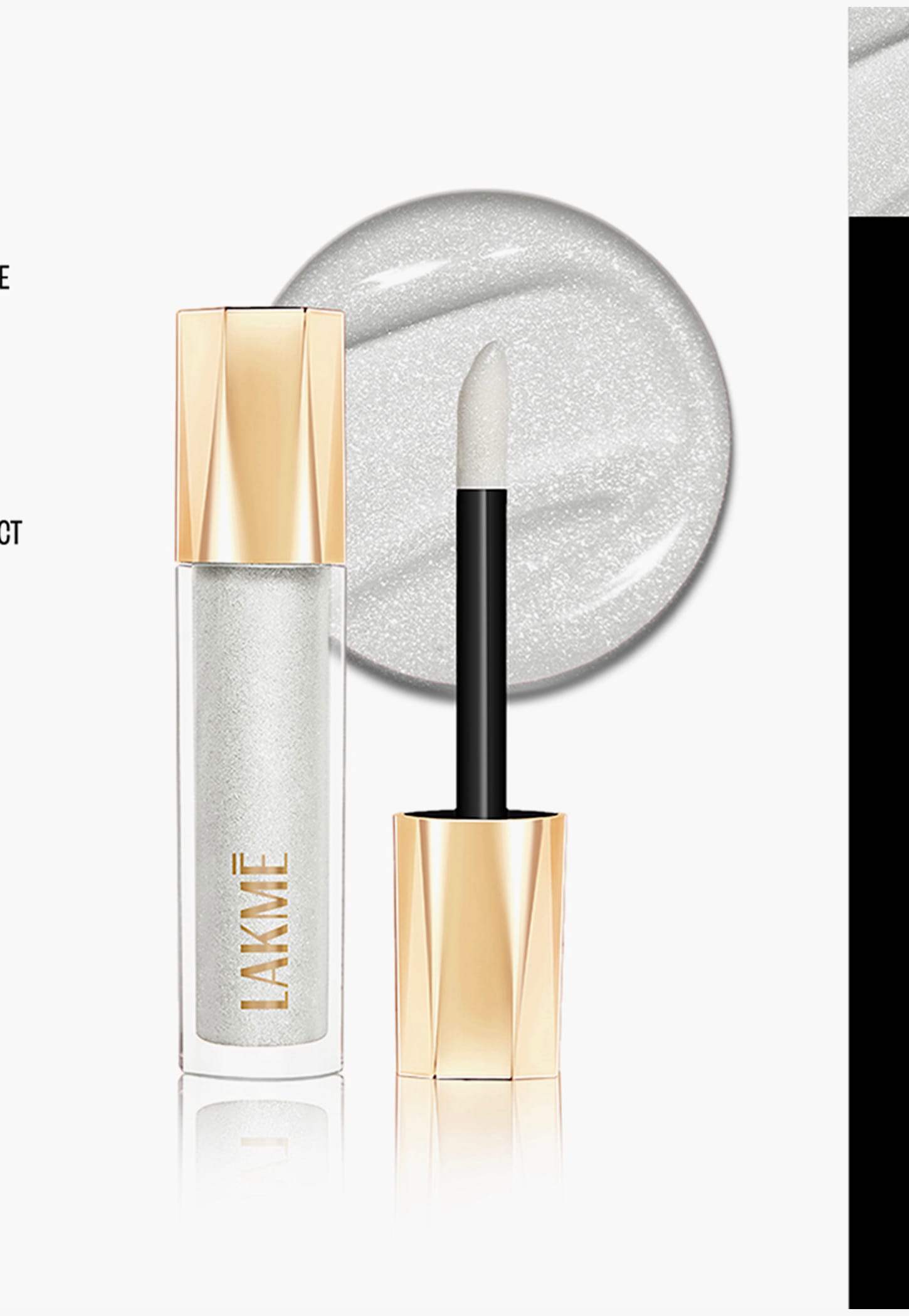 LAKME Glitterati Lip Glaze - 301 Crystal Crush - 5ml-picture-20
