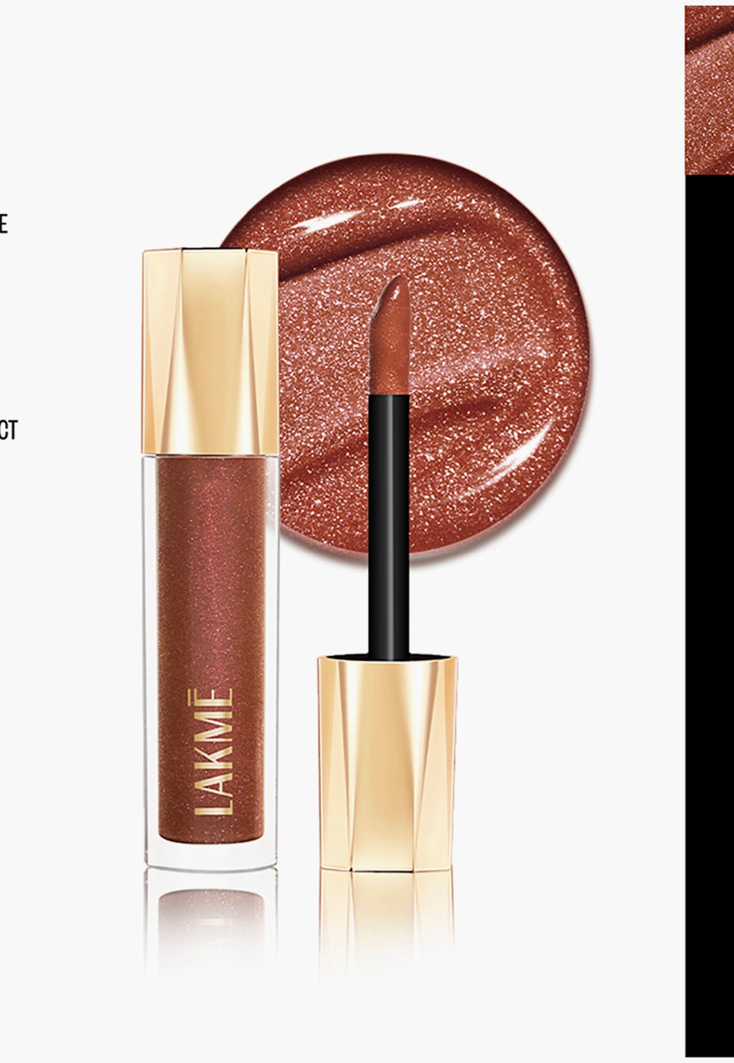 LAKME Glitterati Lip Glaze - 304 Espresso Martini - 5ml-picture-41