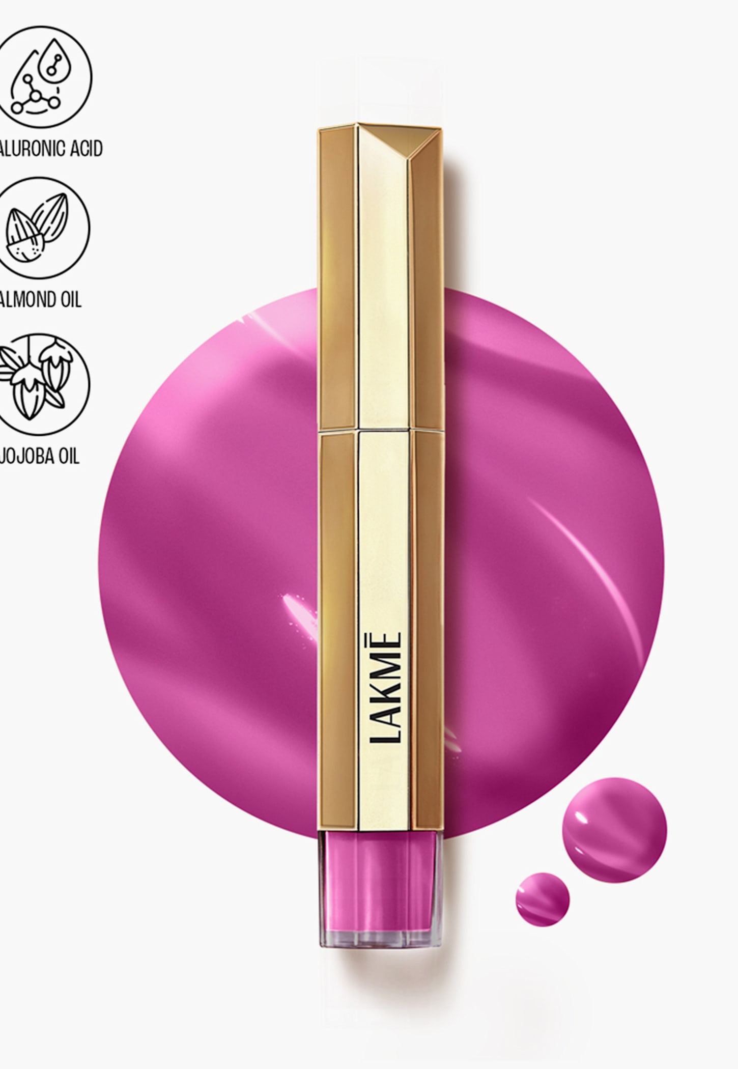 LAKME 9 to 5 Overtime Shine Tinted Lip Oil - Violet Vixen - 5.3 ml-image-36
