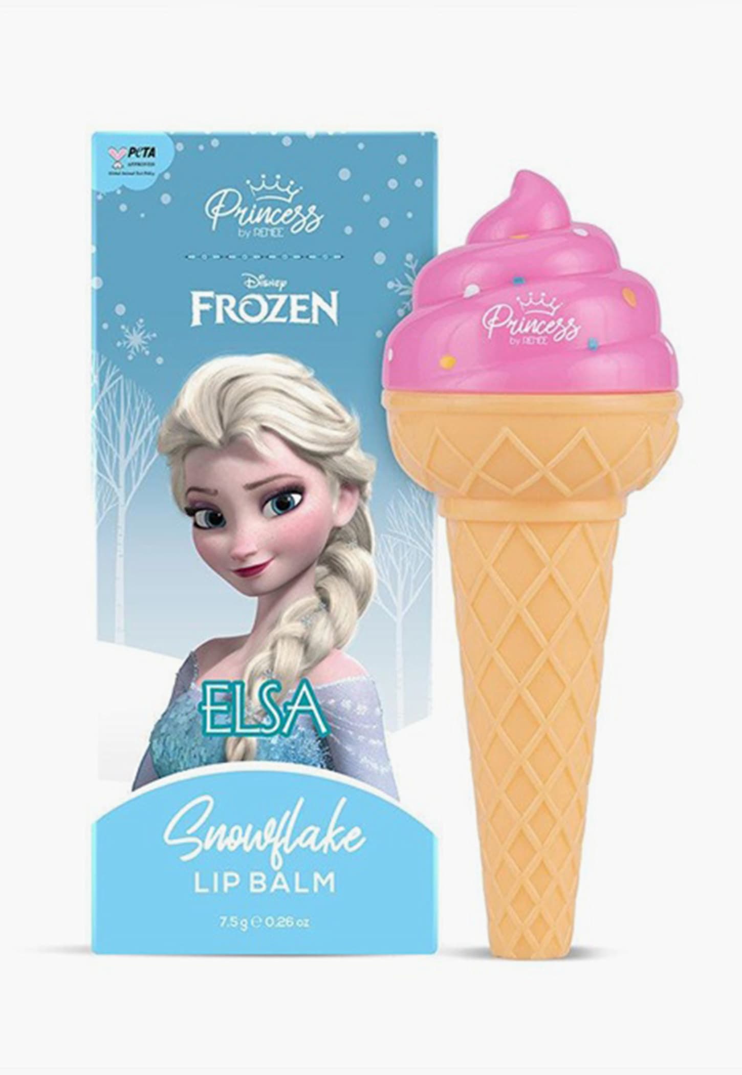 PRINCESS by RENEE Frozen Elsa Snowflake Lip Balm - 7.5g-image-2