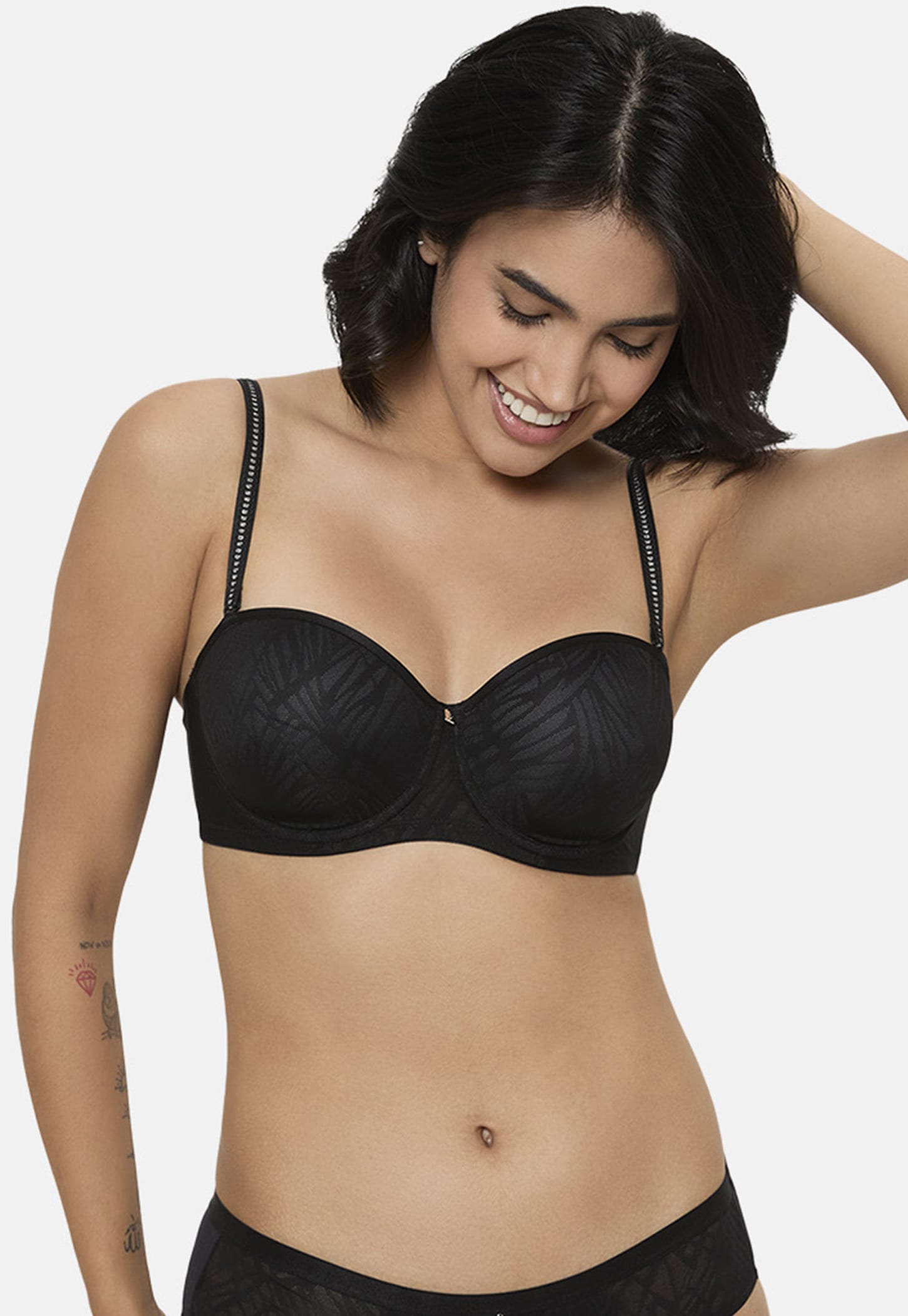 TRIUMPH Lace Padded Wired Push Bra-picture-40