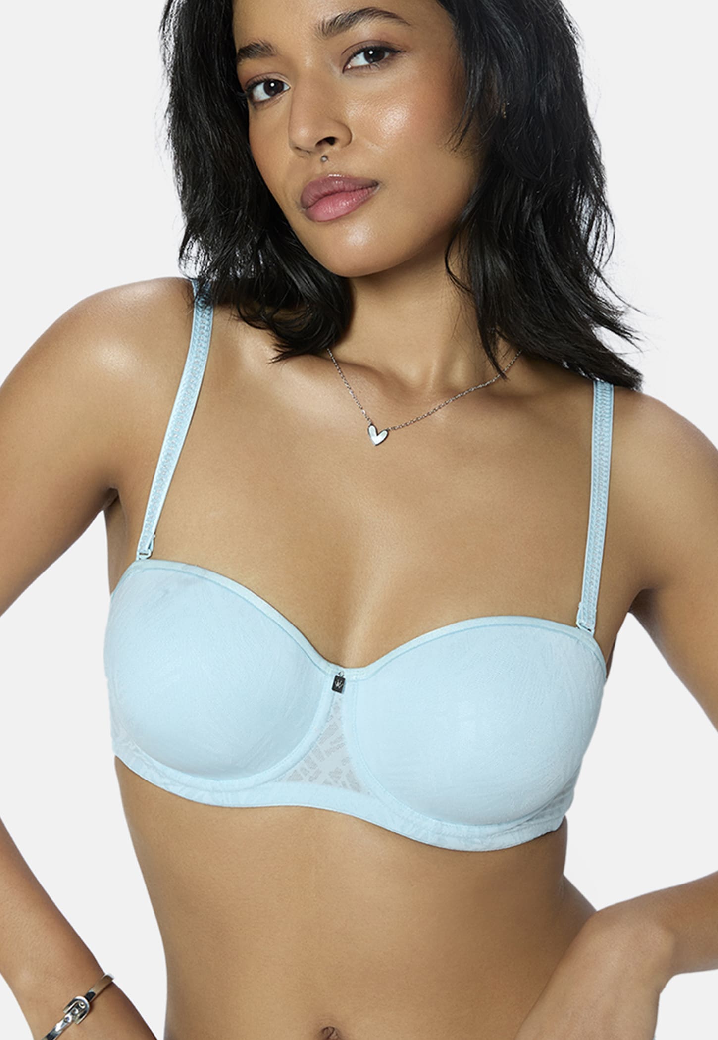 TRIUMPH Lace Padded Wired Push Bra-picture-30