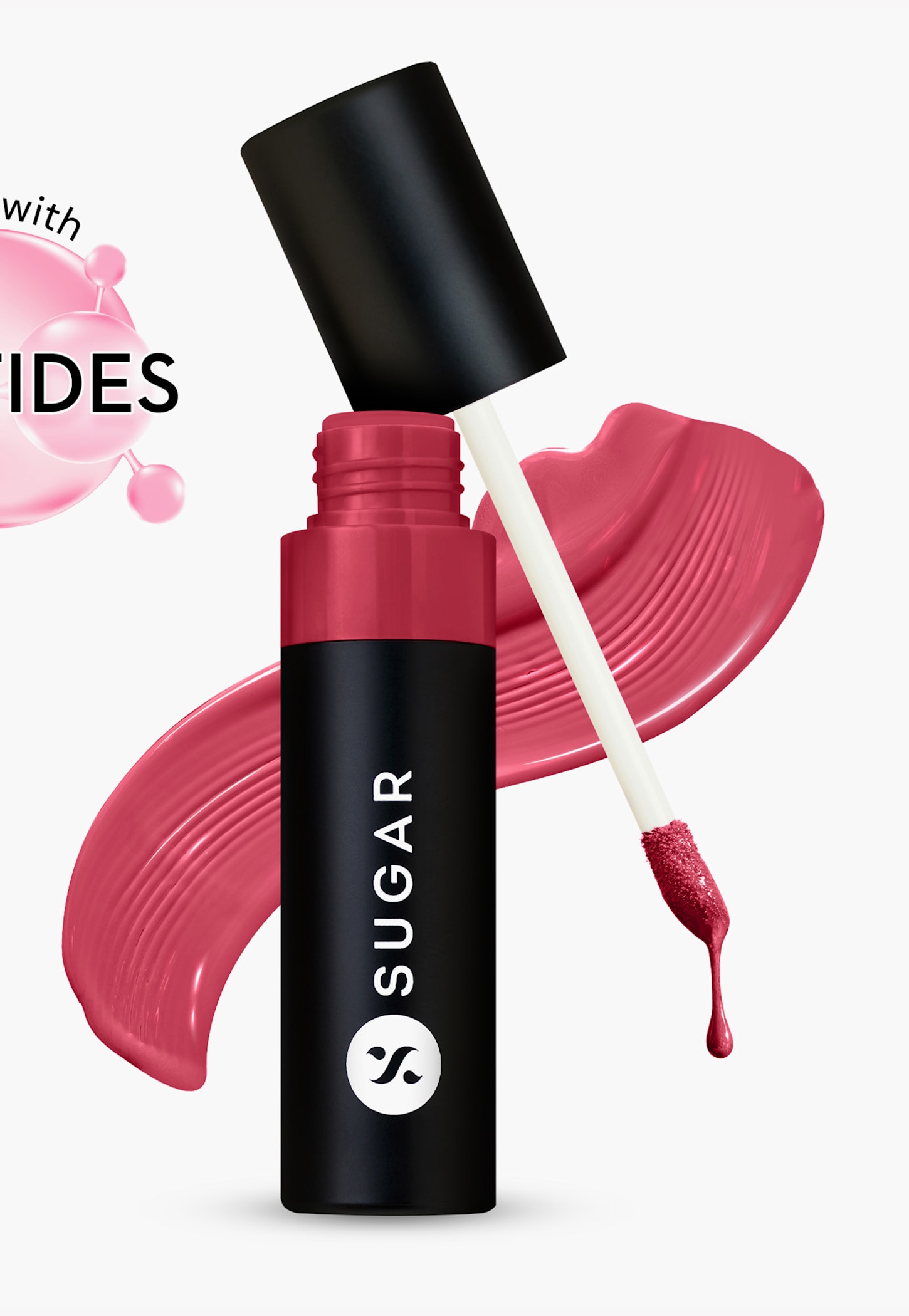 SUGAR Partner In Shine Transferproof Lip Gloss - 07 Strawberry Soju - 3ml-image-34