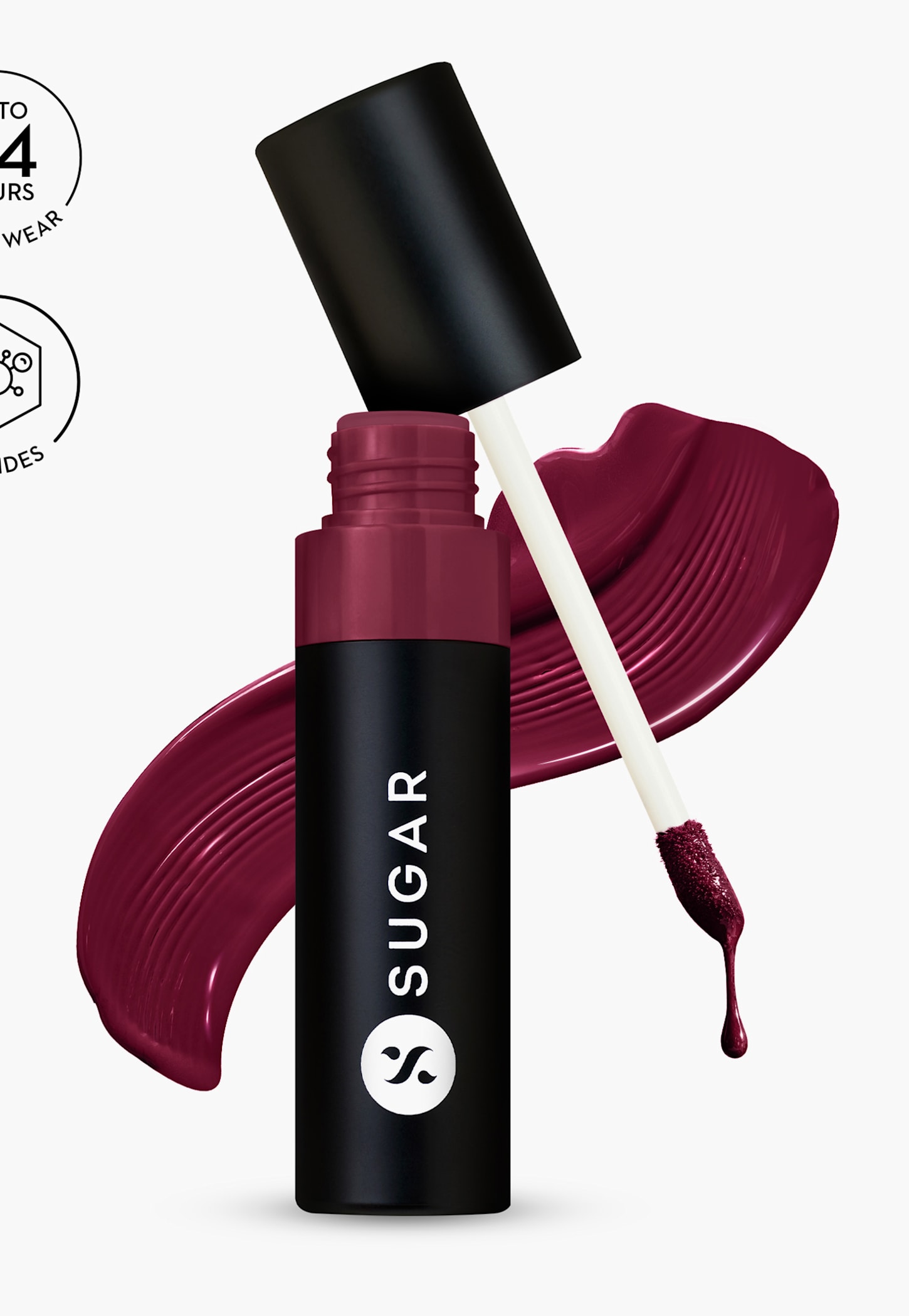 SUGAR Partner In Shine Transferproof Lip Gloss - 13 Mulberry Merlot - 3ml-picture-56
