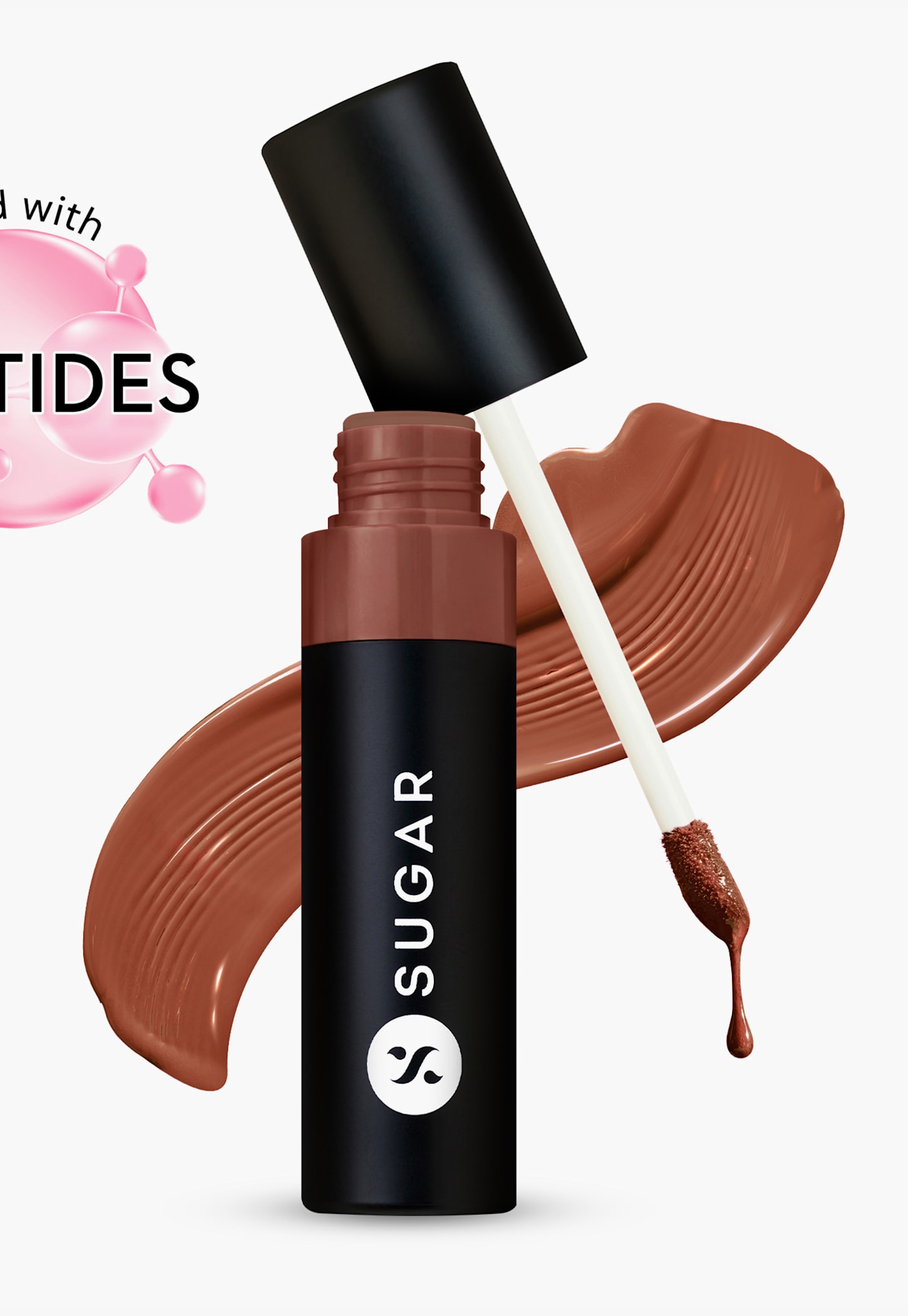 SUGAR Partner In Shine Transferproof Lip Gloss - 14 Sepia Shiraz - 3ml-image-46