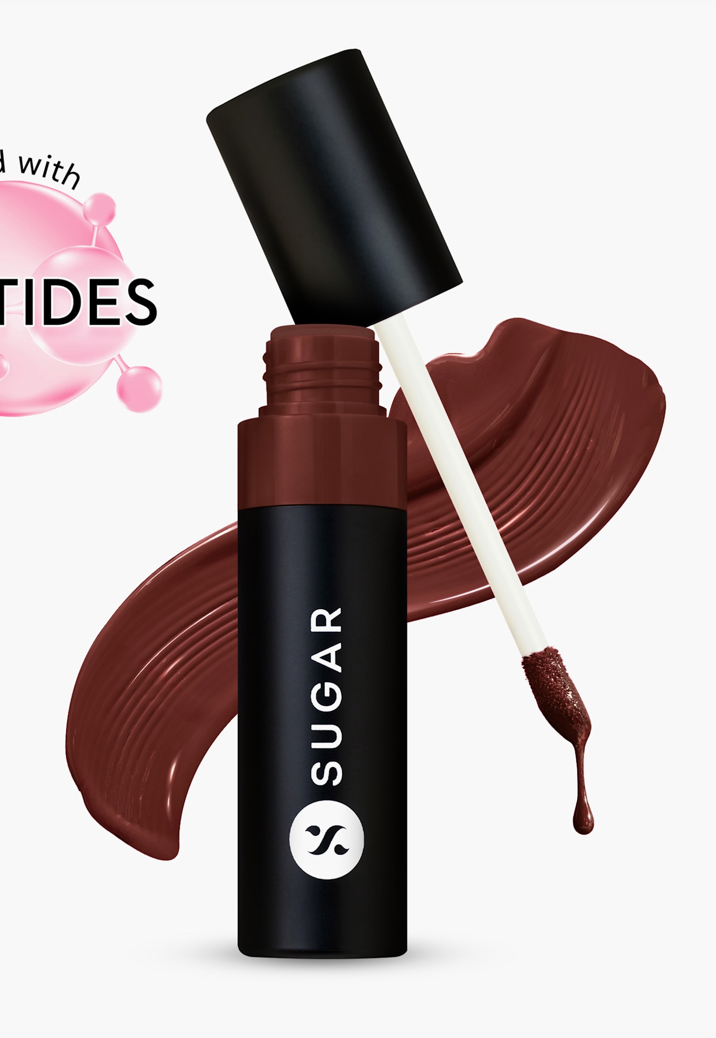 SUGAR Partner In Shine Transferproof Lip Gloss - 15 Burnt Brunello - 3ml-image-48