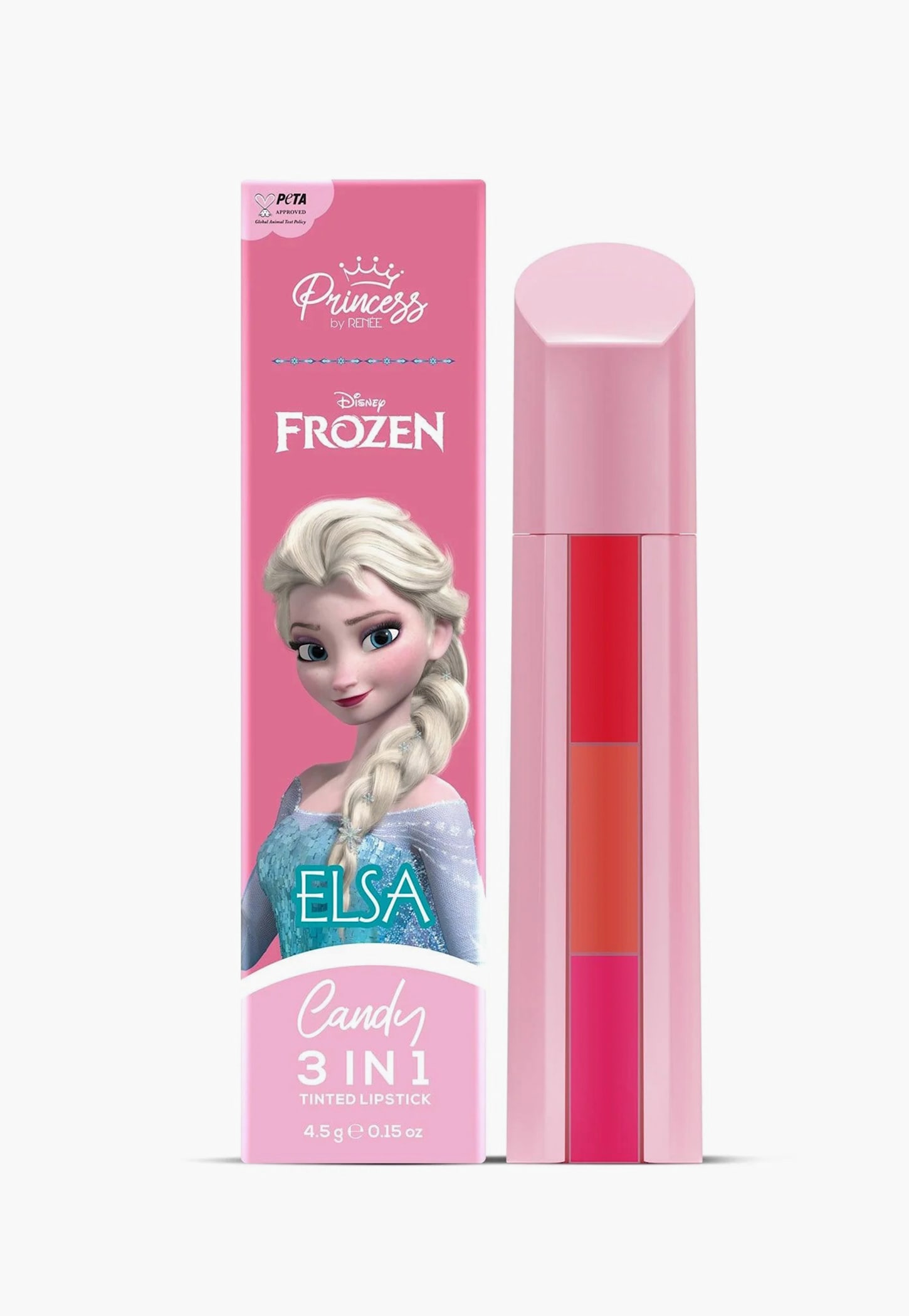 PRINCESS BY RENEE Frozen Elsa Candy 3-In-1 Tinted Lipstick - 4.5g-image-5