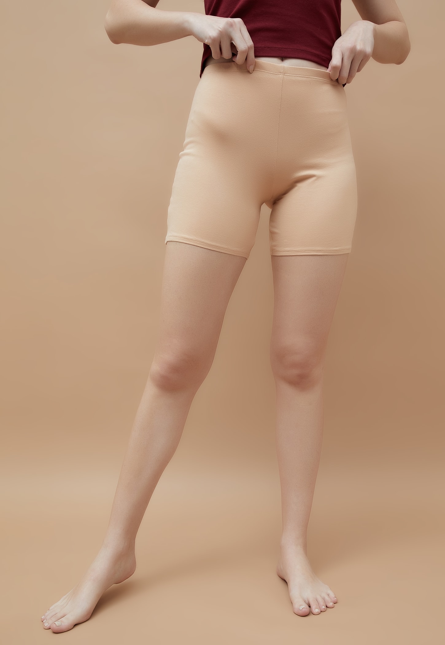 GINGER Solid Lounge Shorts-picture-14