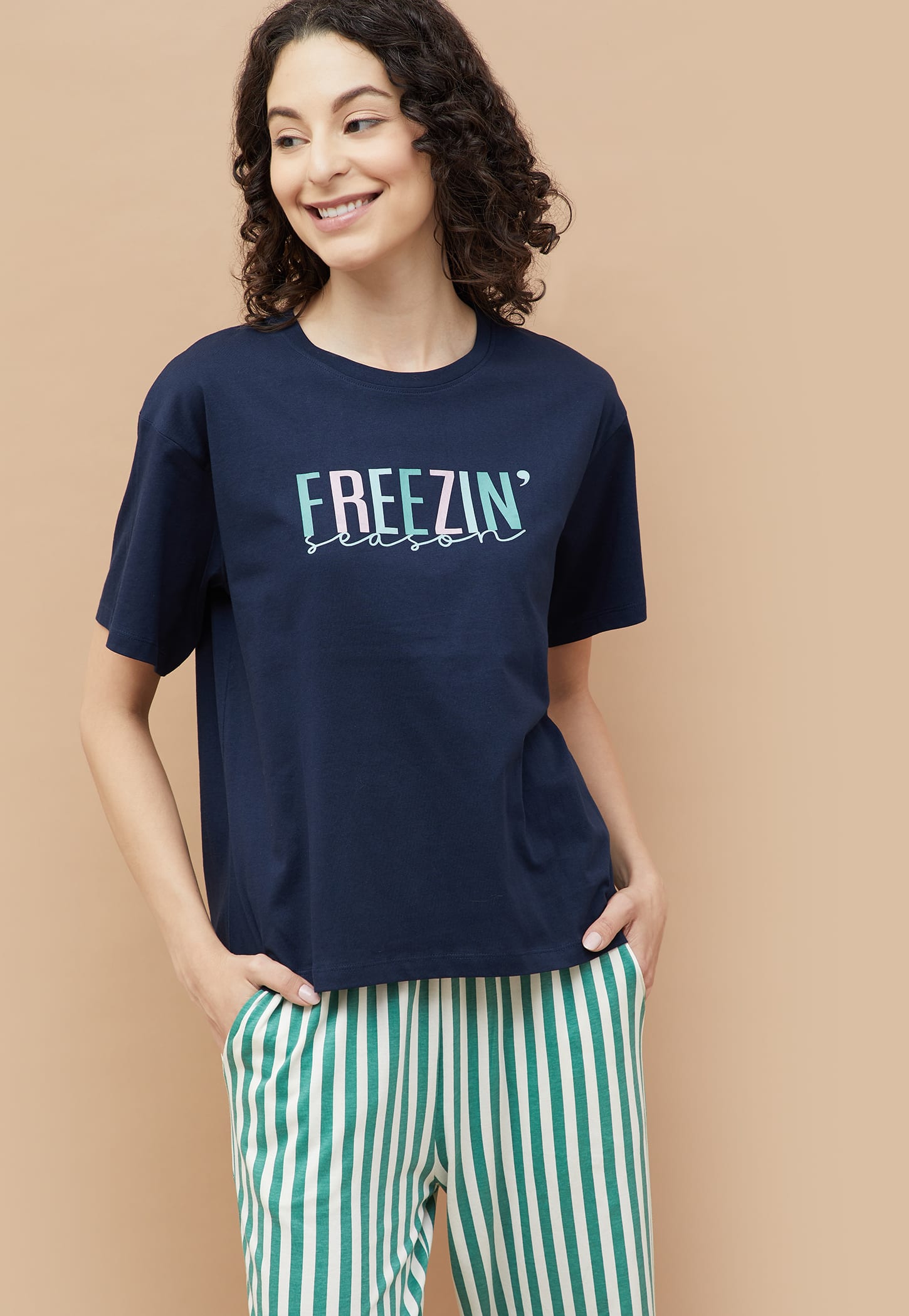 GINGER Typographic Print T-shirt-picture-11
