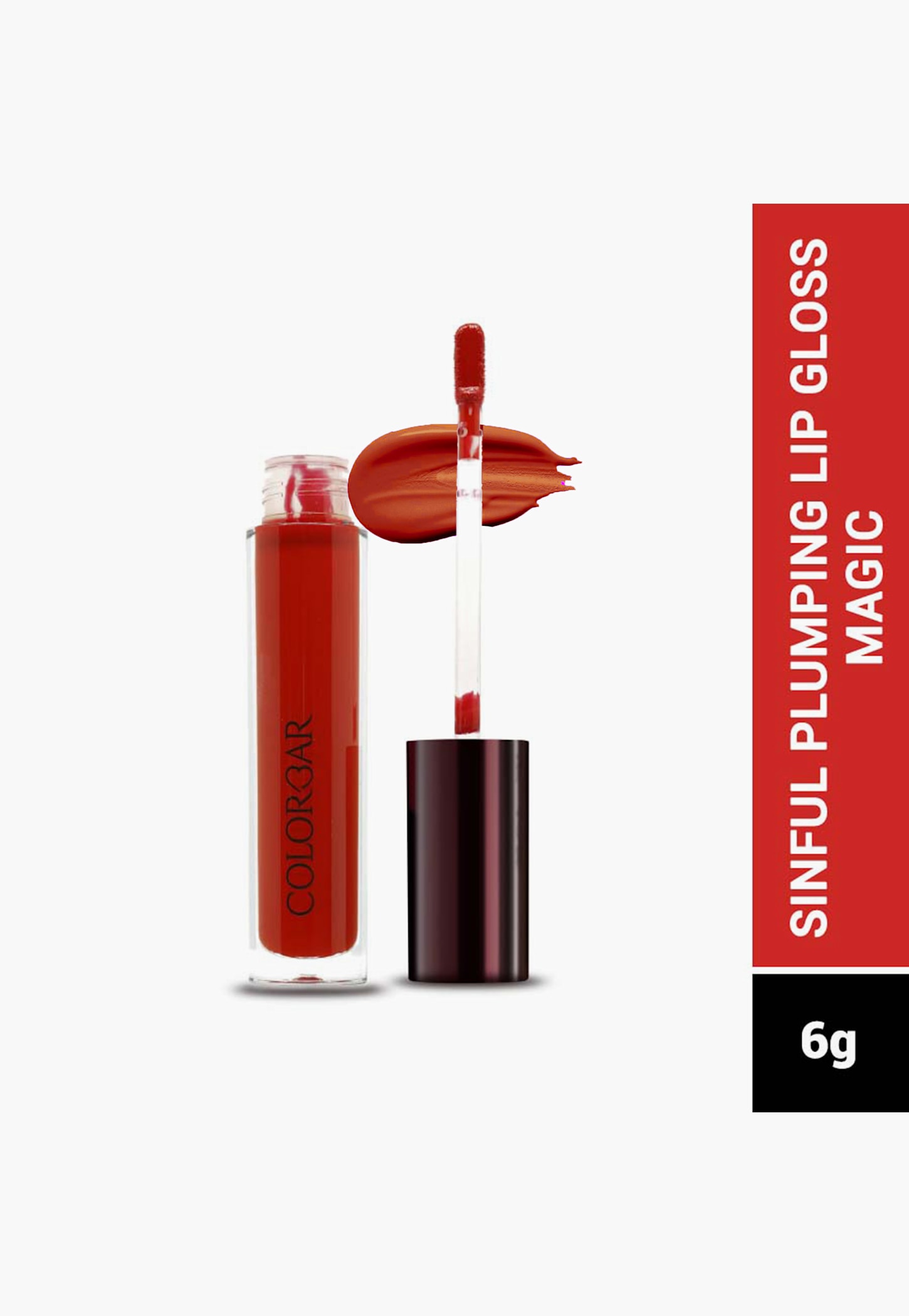 COLORBAR Sinful Plumping Lip Gloss - Magic Red - 6g-image-9