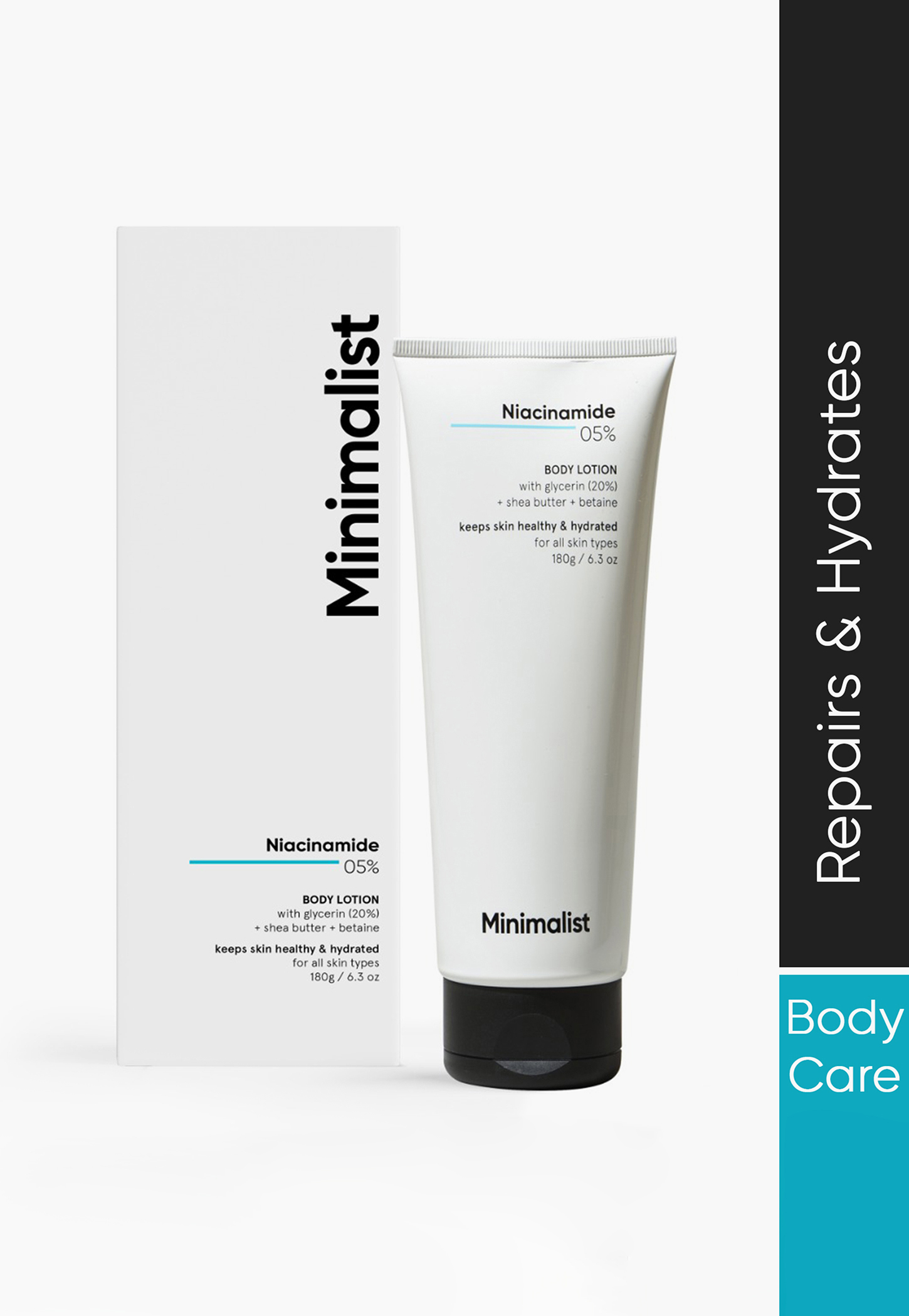 MINIMALIST Niacinamide Body Lotion - 180g-picture-34
