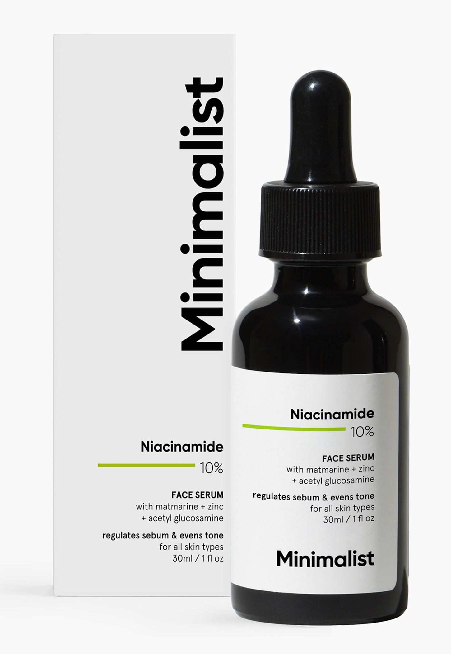 MINIMALIST 10-Percent Niacinamide Face Serum - 30ml