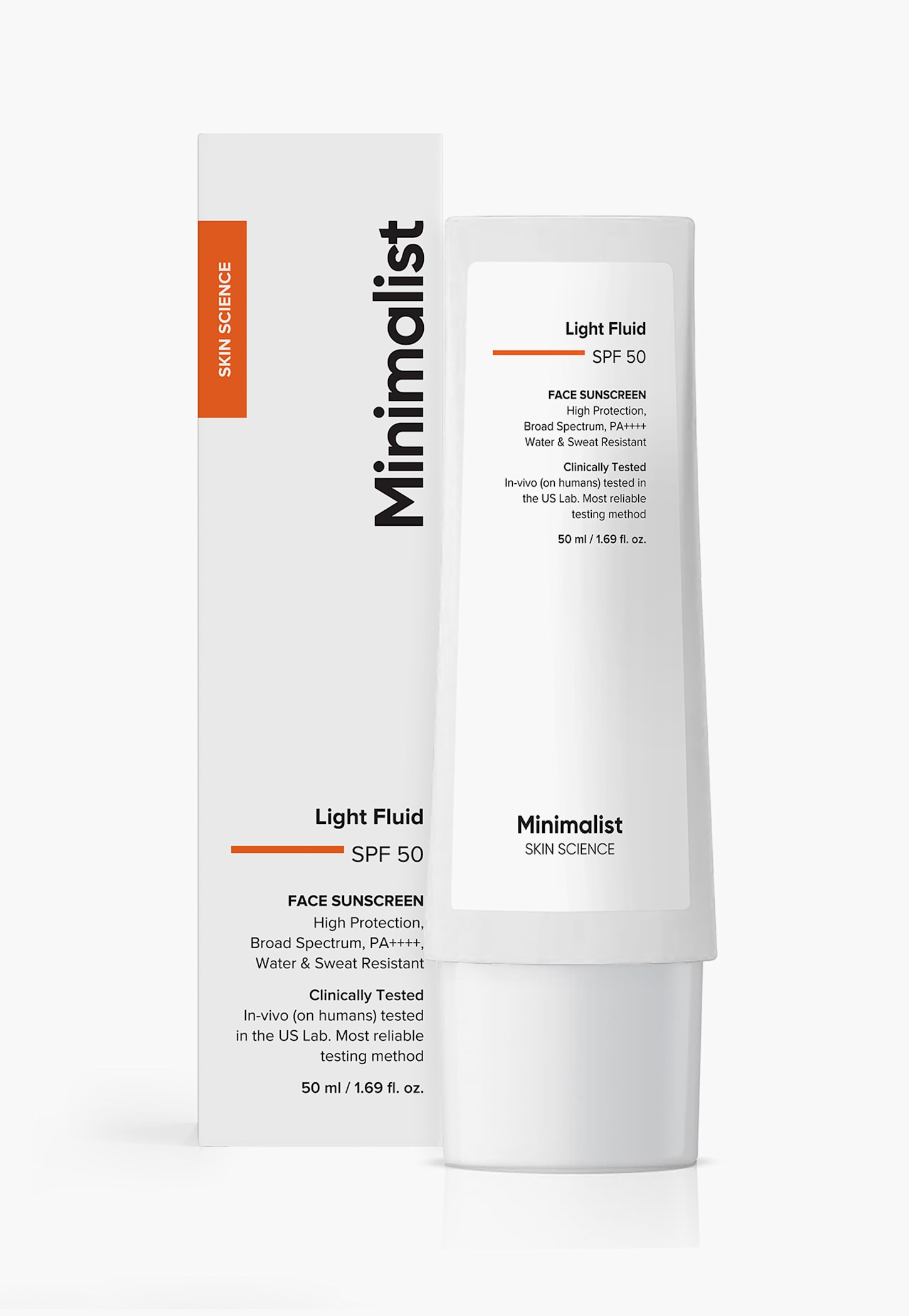 MINIMALIST Light Fluid SPF 50 PA++++ Face Sunscreen - 50ml-image-45