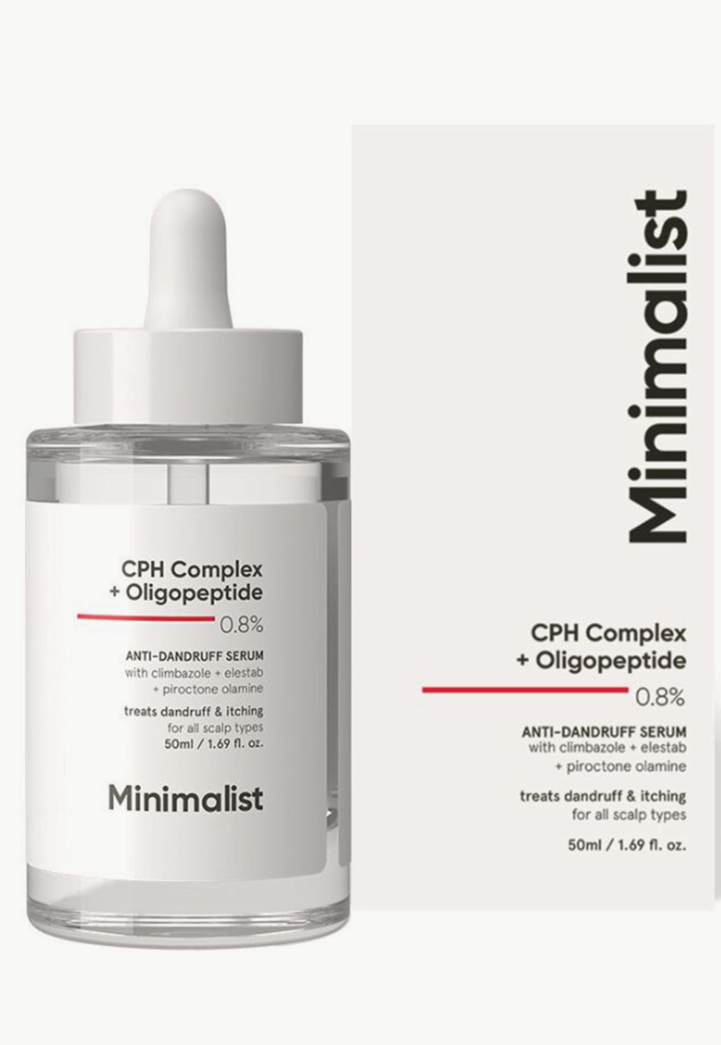 MINIMALIST CPH Complex & Oligopeptide Anti- Dandruff Serum - 50ml-image-36