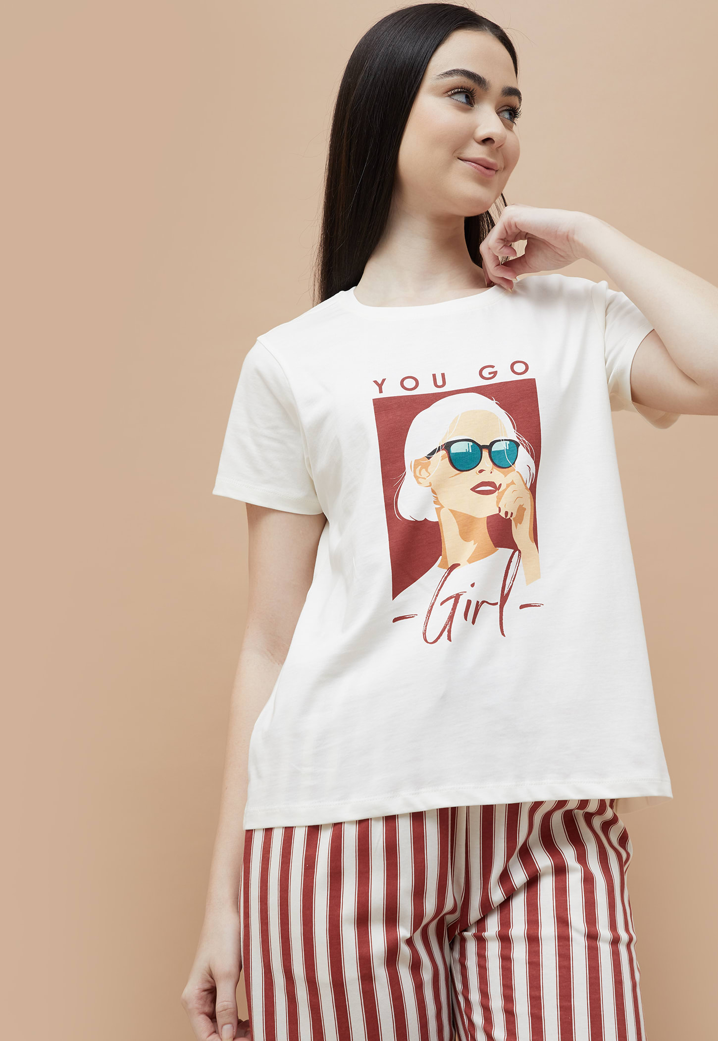 GINGER Graphic Print T-shirt-picture-13