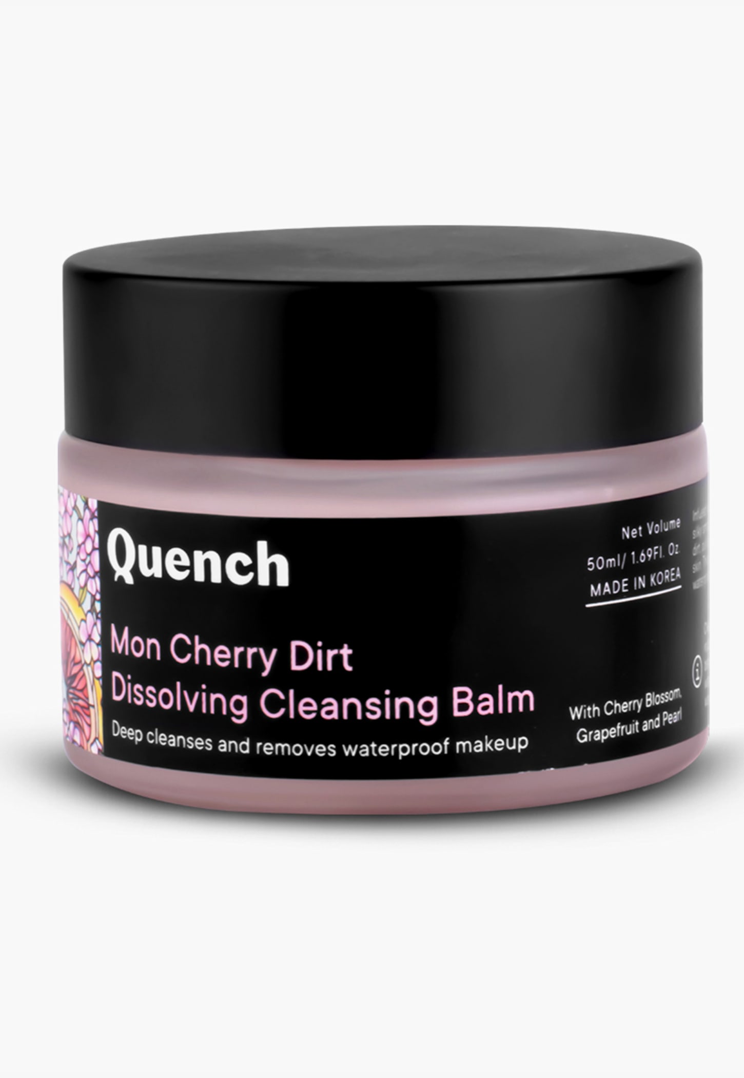 QUENCH Mon Cherry Dirt Dissolving Cleansing Balm - 50g-picture-43