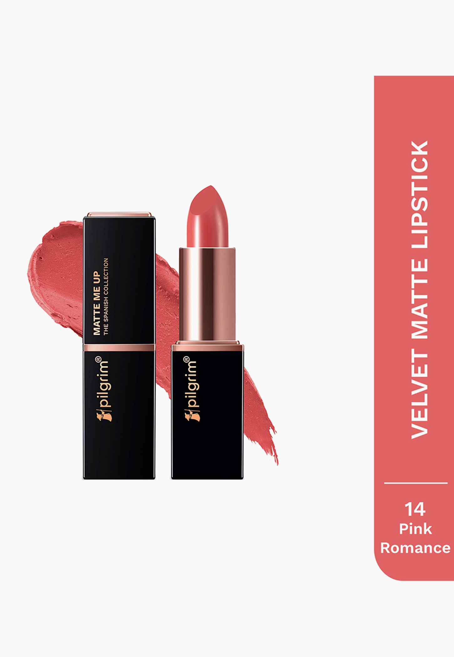 PILGRIM Matte Me Up The Spanish Collection Bullet Lipstick - Pink Romance - 4.2g-picture-15