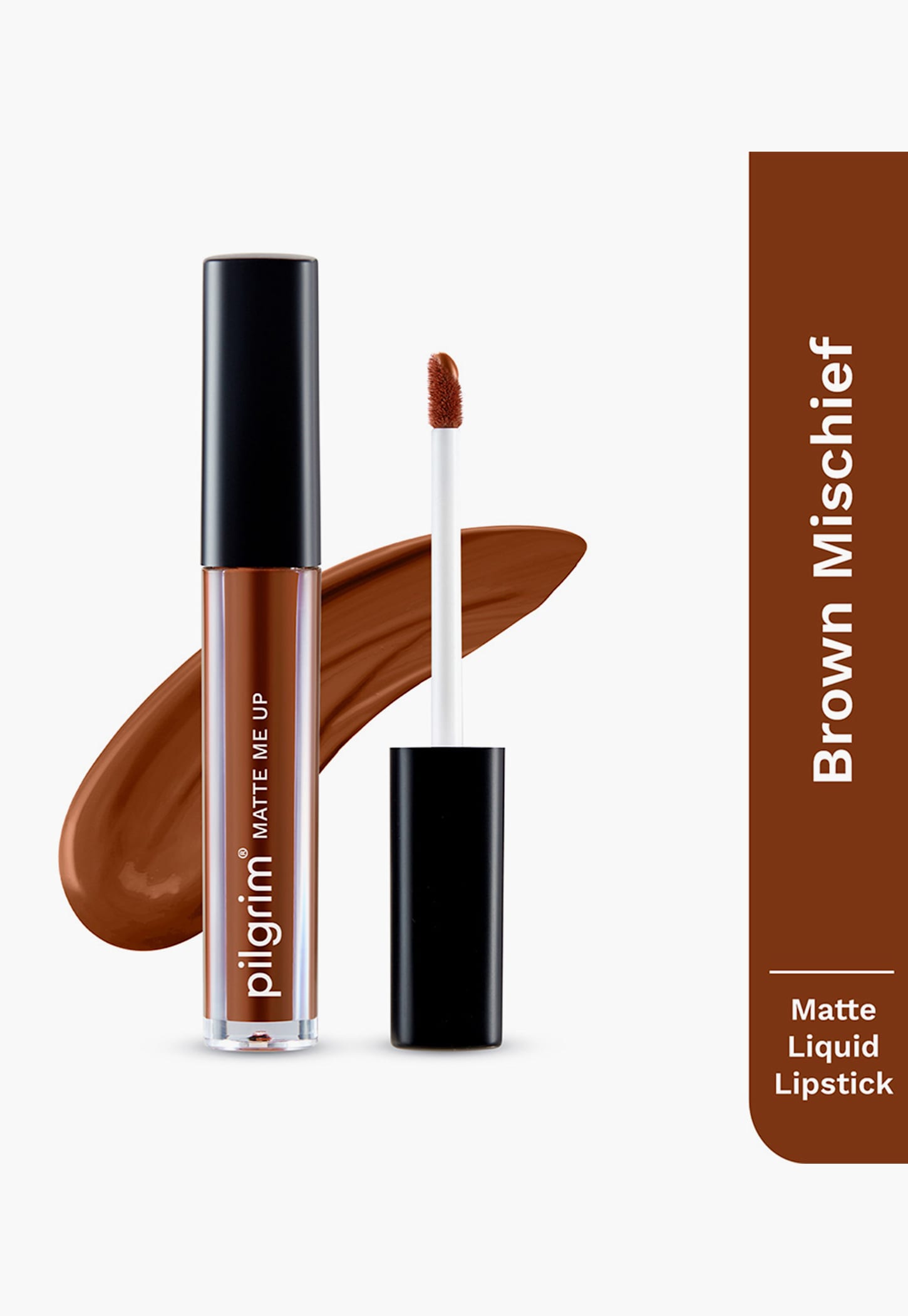 PILGRIM Liquid Lipstick - Brown Mischief - 3ml-picture-44