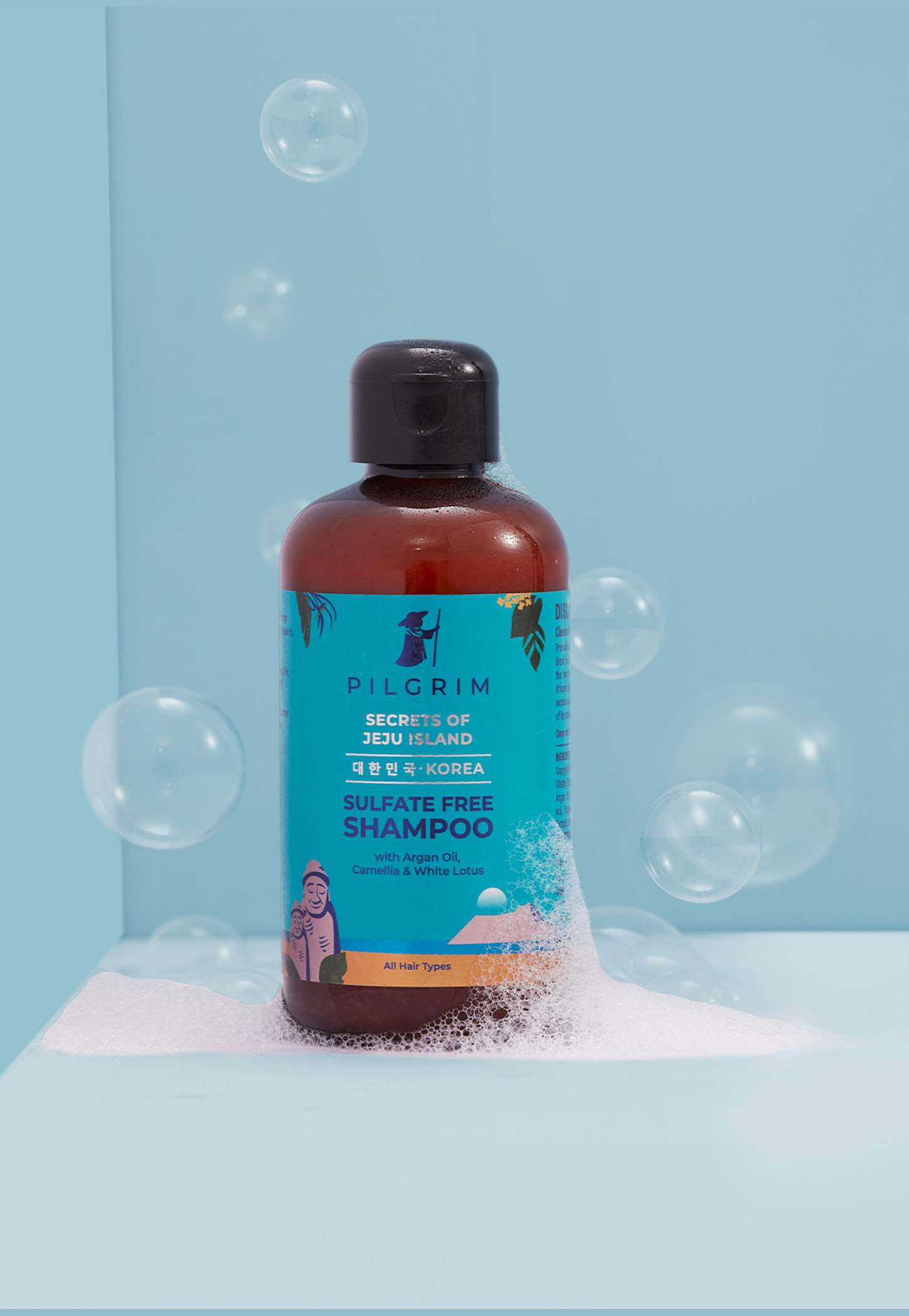 PILGRIM Argan Oil Sulphate Free Shampoo - 200ml-picture-56