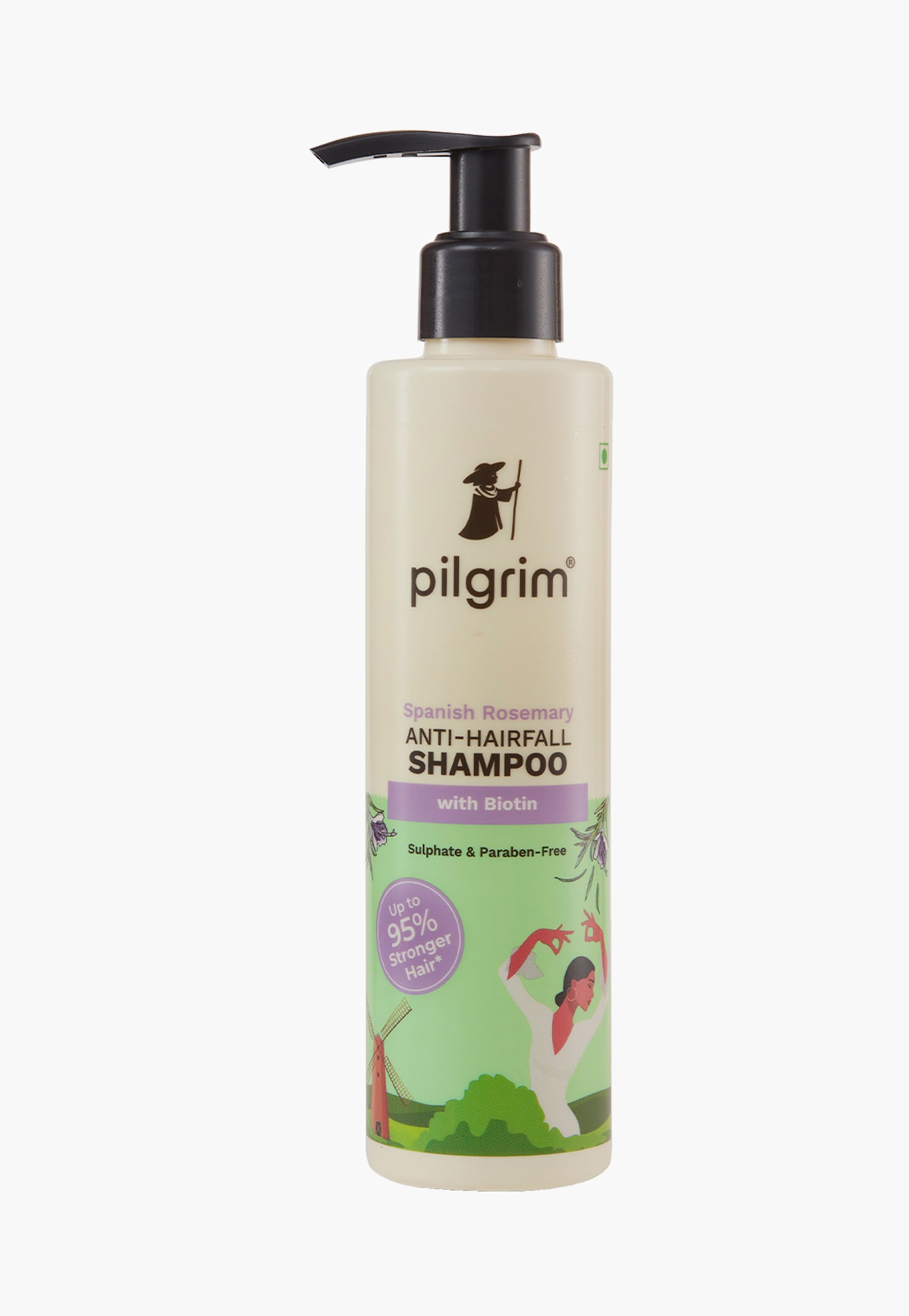 PILGRIM Spanish Rosemary Anti-Hair Fall Shampoo - 200ml-image-45