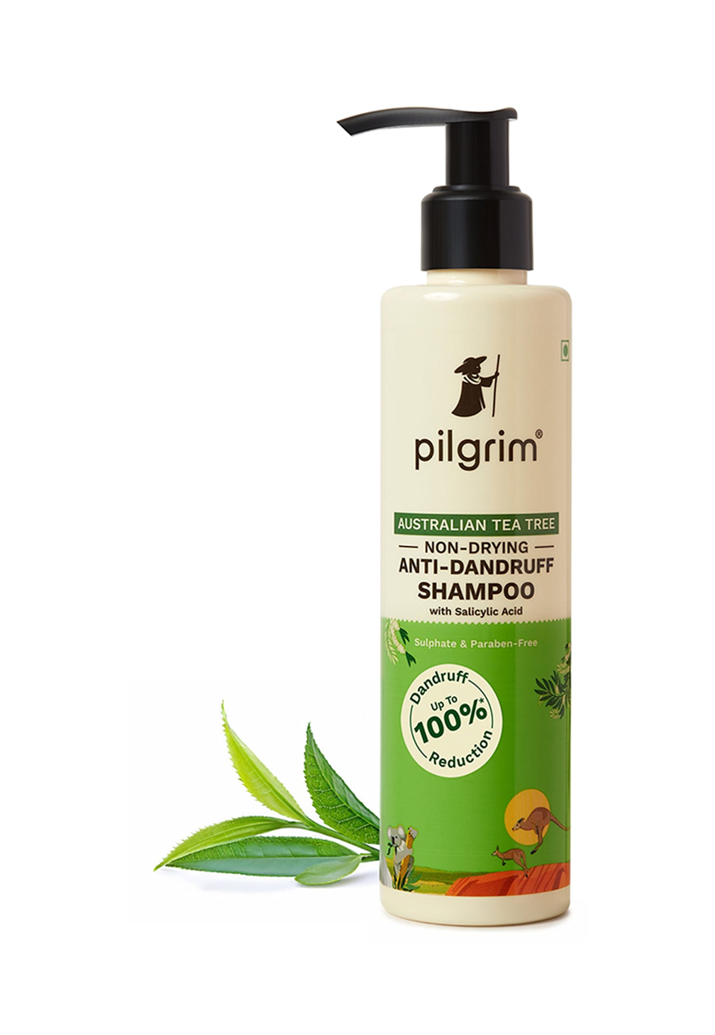 PILGRIM Australian Tea Tree Non-Drying Anti-Dandruff Shampoo - 200ml-image-43