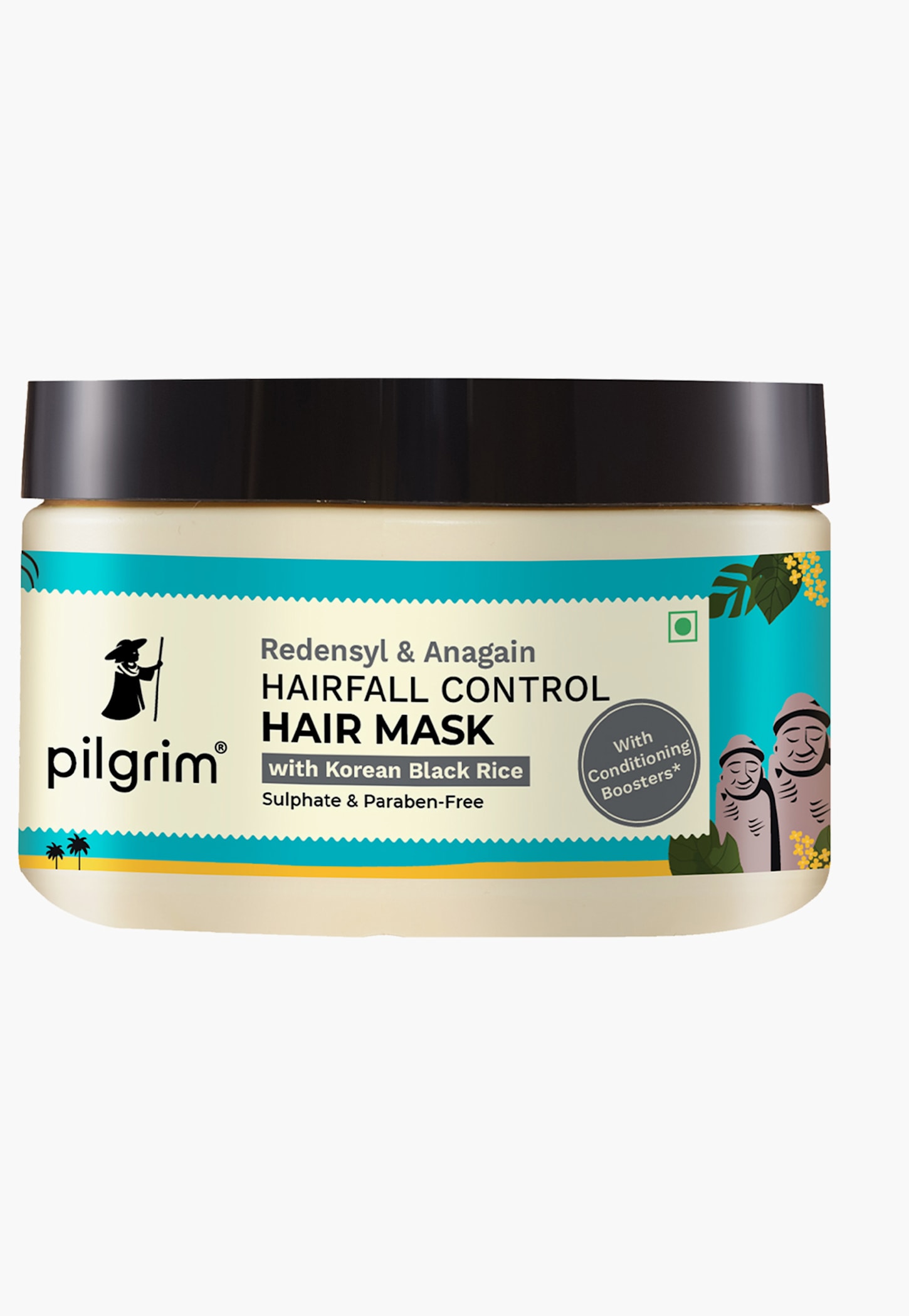 PILGRIM Redensyl & Anagain Hair Fall Control Hair Mask - 200g-image-8