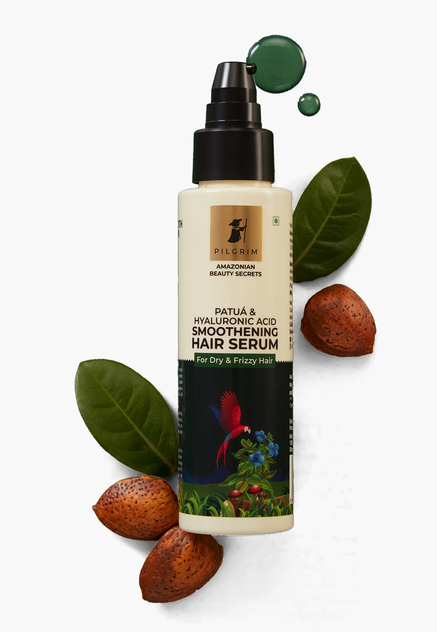 PILGRIM Patua & Hyaluronic Acid Smoothening Hair Serum - 100ml-picture-19