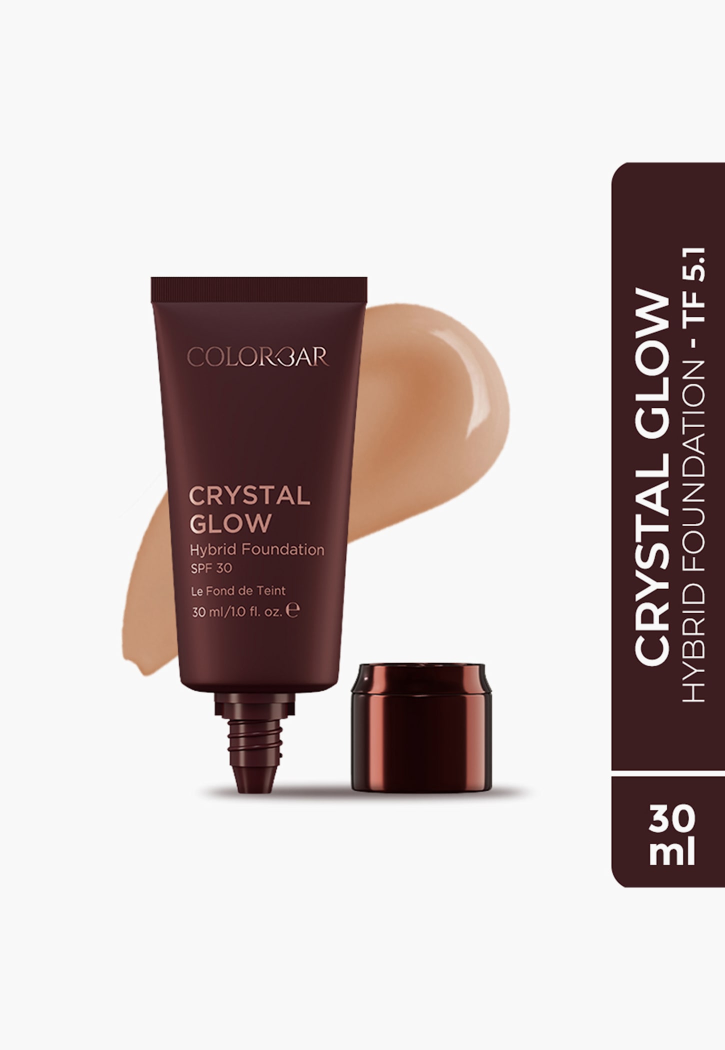 COLORBAR Crystal Glow Hybrid Foundation Spf 30 - TF 5.1 - 30ml-picture-21