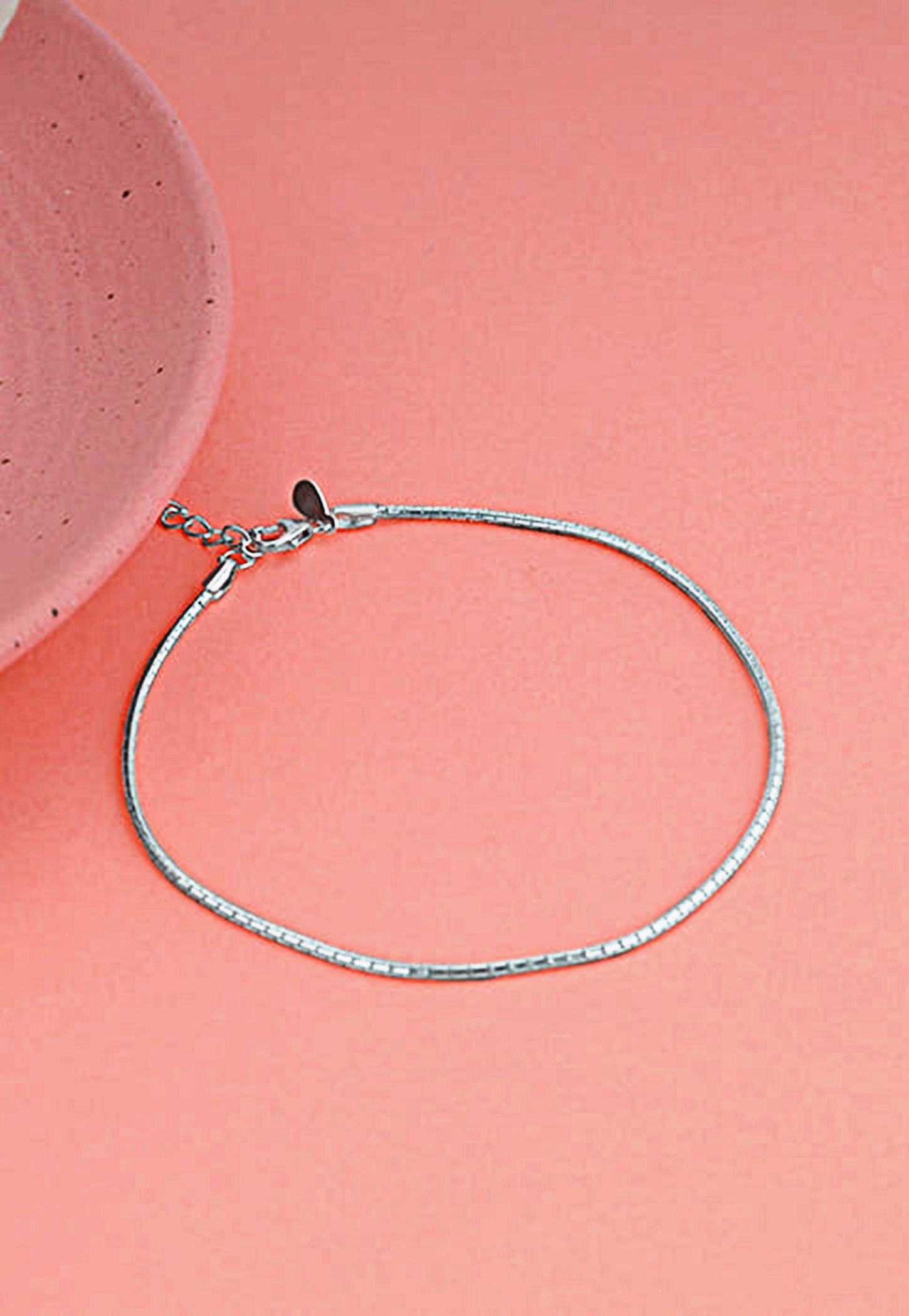 GIVA Embellished Sterling Silver Anklet-picture-27