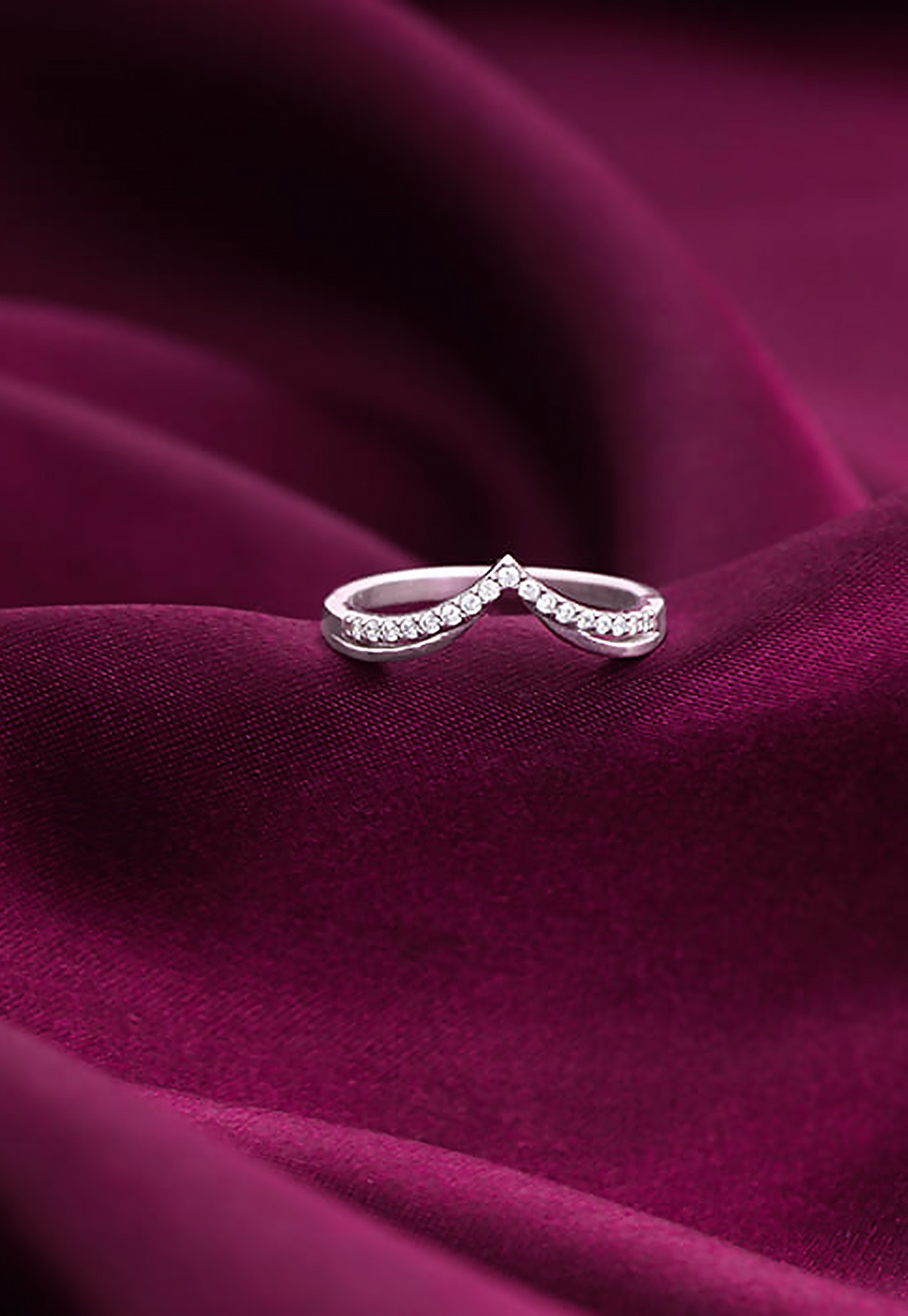 GIVA Insignia Sterling Silver Vanki Ring-image-10