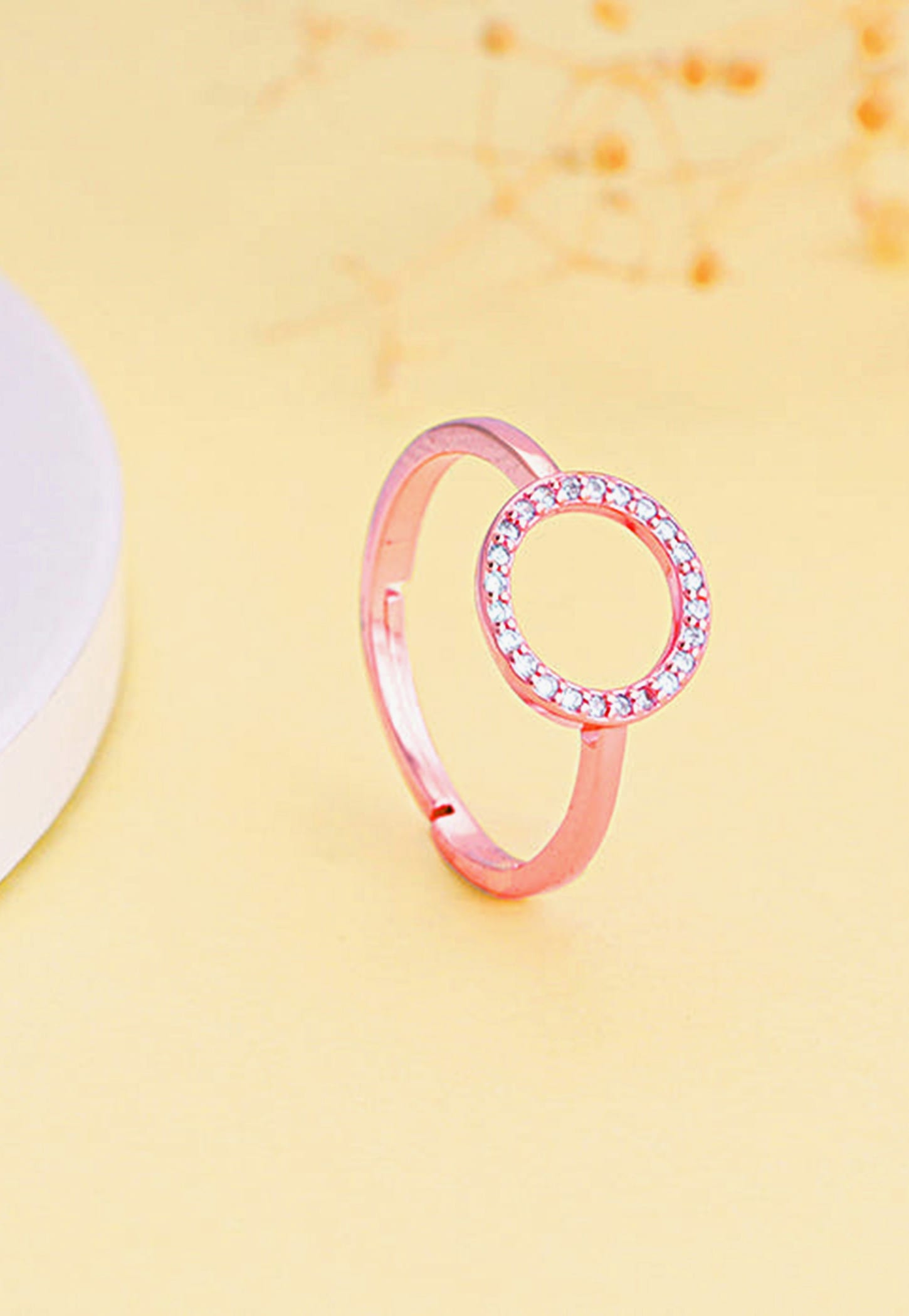 GIVA Sterling Silver Connected for Life Ring-image-34