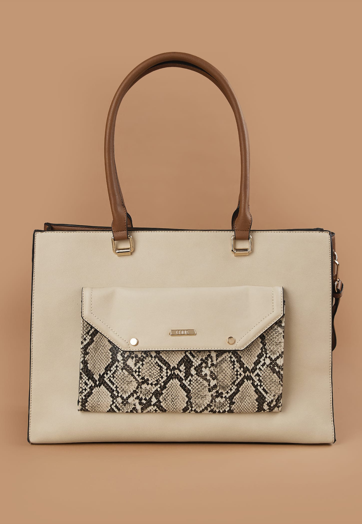 CODE Colourblocked Shoulder Bag-picture-33